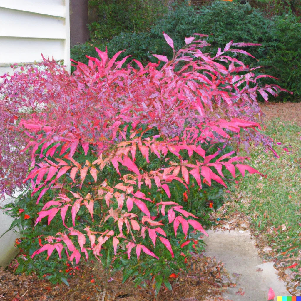Heavenly Bamboo Seeds | 20+ Ornamental & Medicinal Seeds | Nandina domestica | Easy to Grow, Colorful Foliage