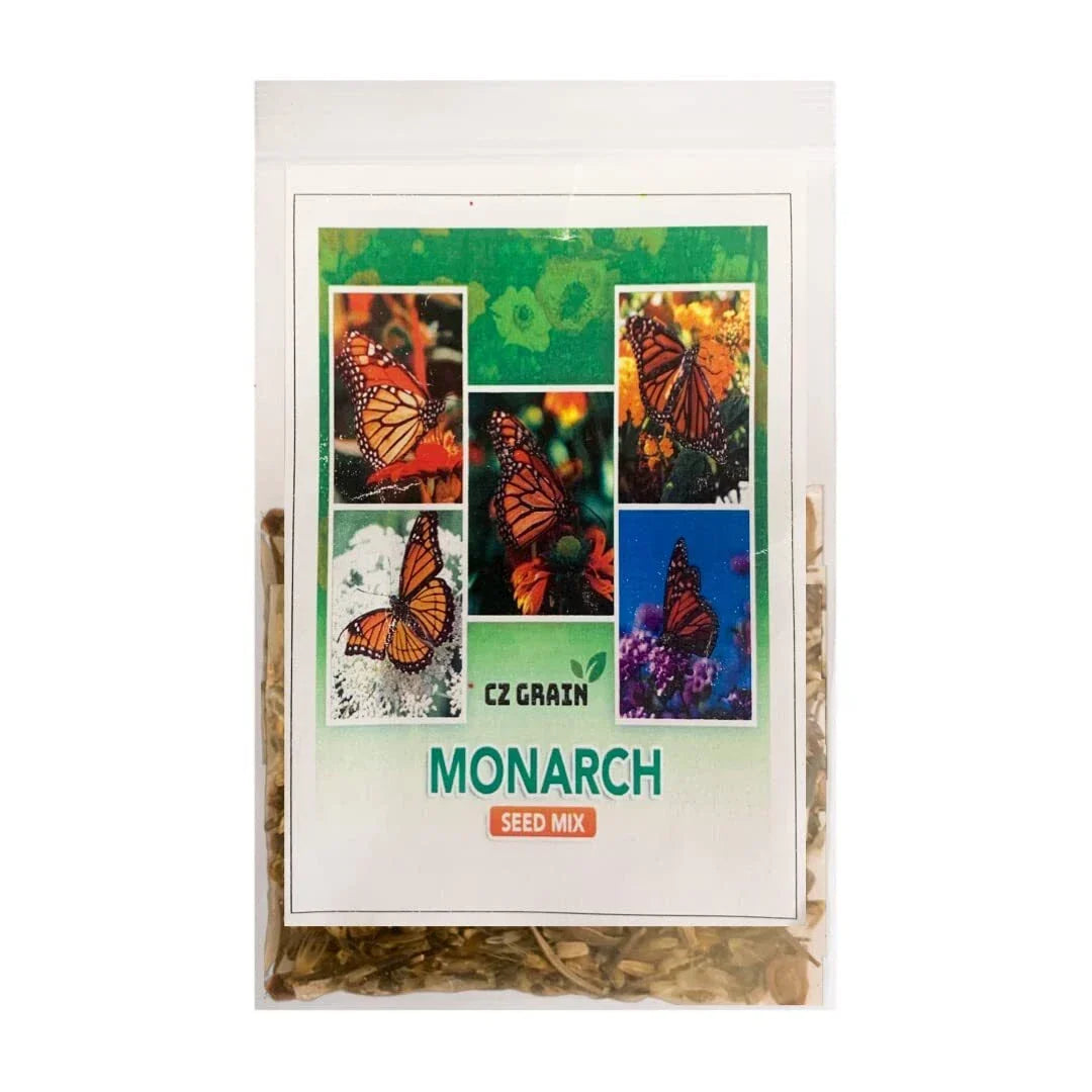 Monarch Butterfly Garden Kit - 28 Perennial Milkweed & Wildflower Seeds - Asclepias & Native Flora Mix for Pollinators