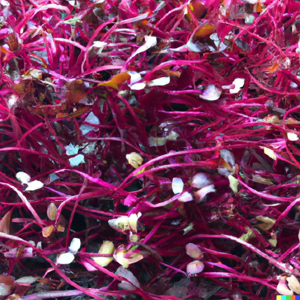 Amaranth Seeds Bulk - 2000+ Non-GMO Heirloom Red Garnet - Amaranthus cruentus for Microgreens & Garden Planting