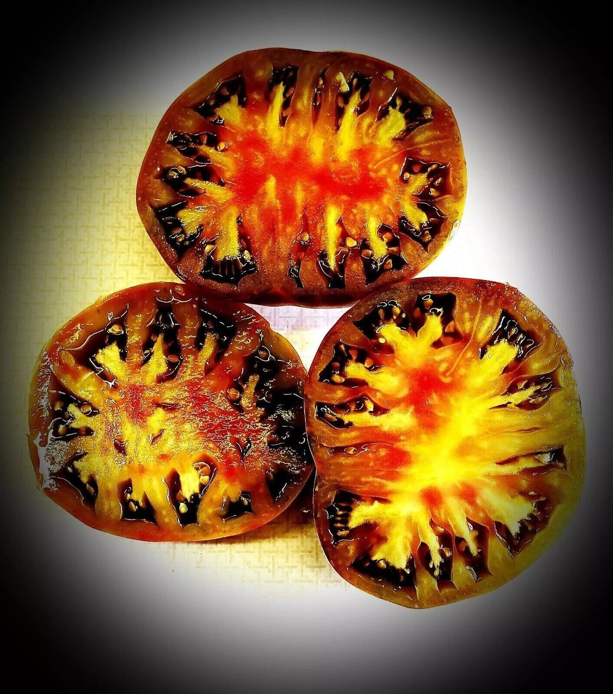 Ananas Noire Tomato Seeds - 30+ Heirloom Organic Dark Pineapple Variety - Solanum lycopersicum - Non-GMO Garden Seeds