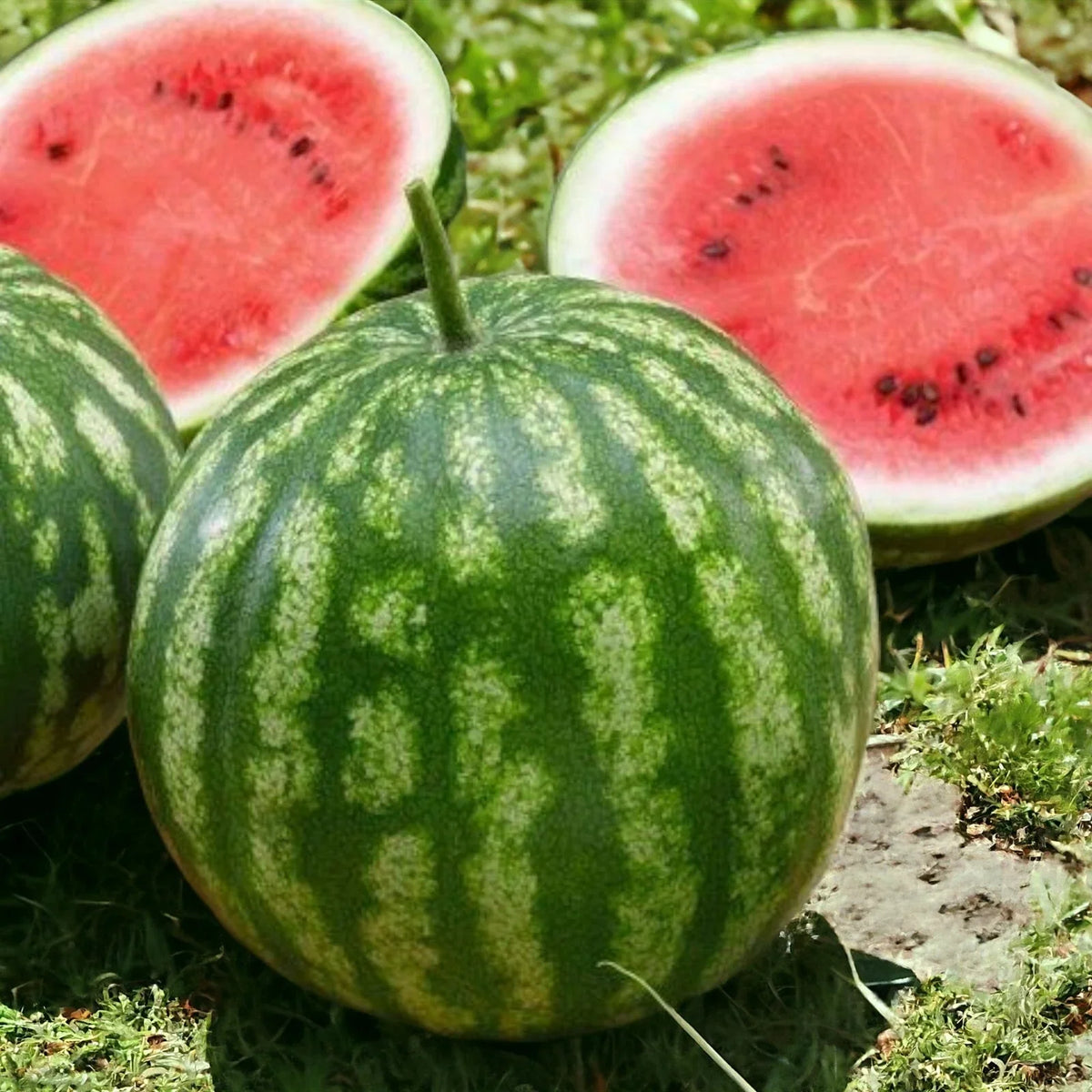 Sugar Baby Watermelon Seeds - 45pcs Heirloom Non-GMO - Citrullus lanatus - Perfect for Small Gardens and Containers
