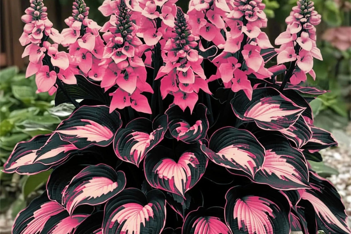 Perennial Hosta Flower Seeds - 200+ Seeds for Outdoor Planting - Hosta spp. - Hardy Garden Beauties for Shade