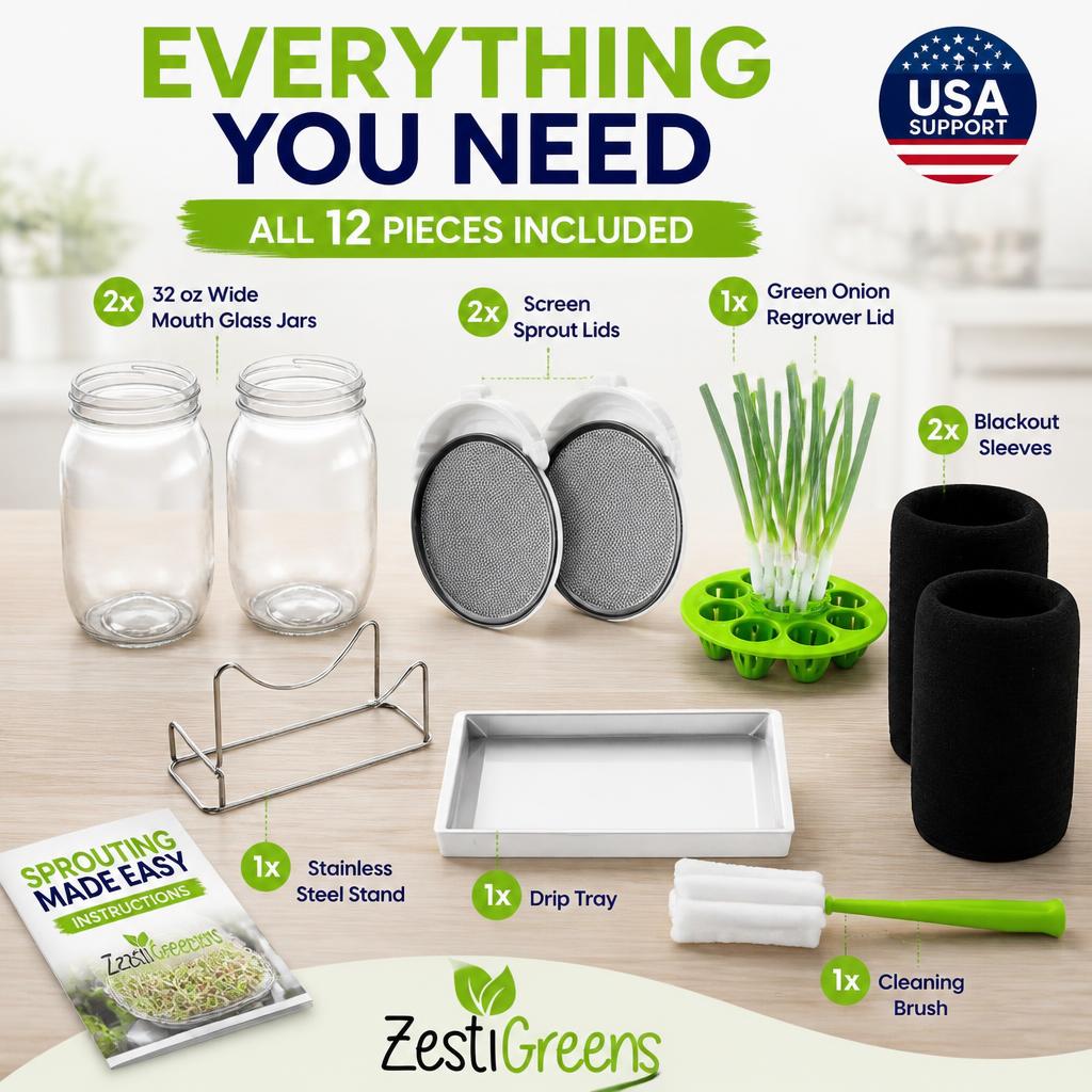 Jar Sprouts Growing Kit