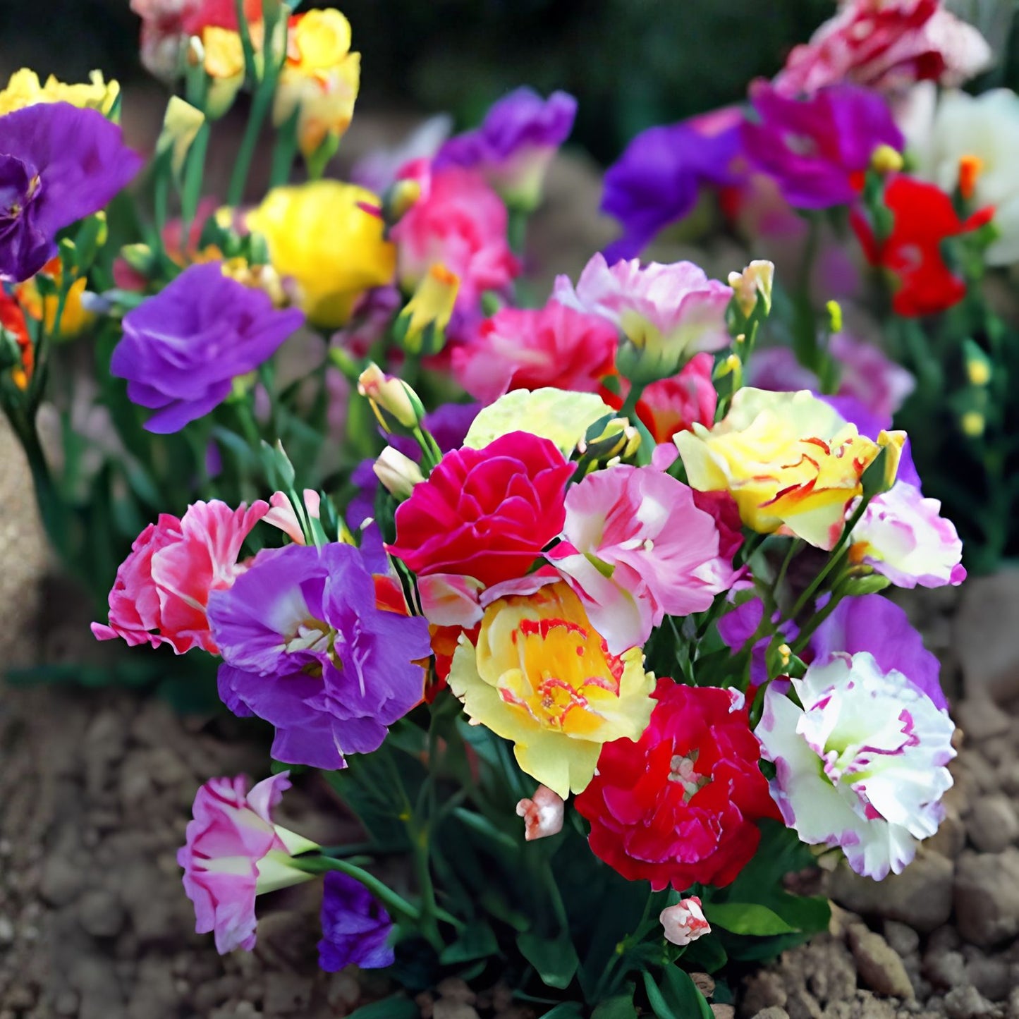 Lisianthus Seeds - 1000 Non-GMO Heirloom Flower Seeds for Garden Blooms - Eustoma grandiflorum