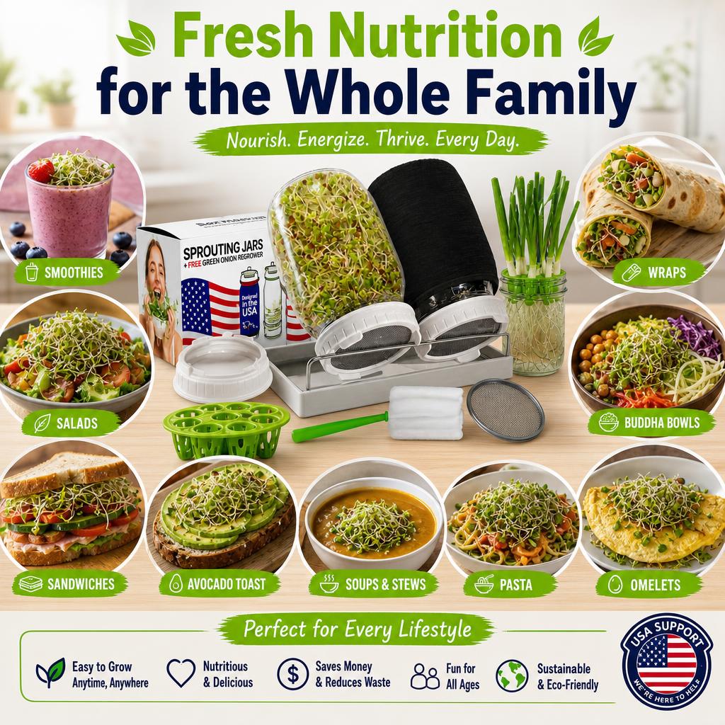 Jar Sprouts Growing Kit