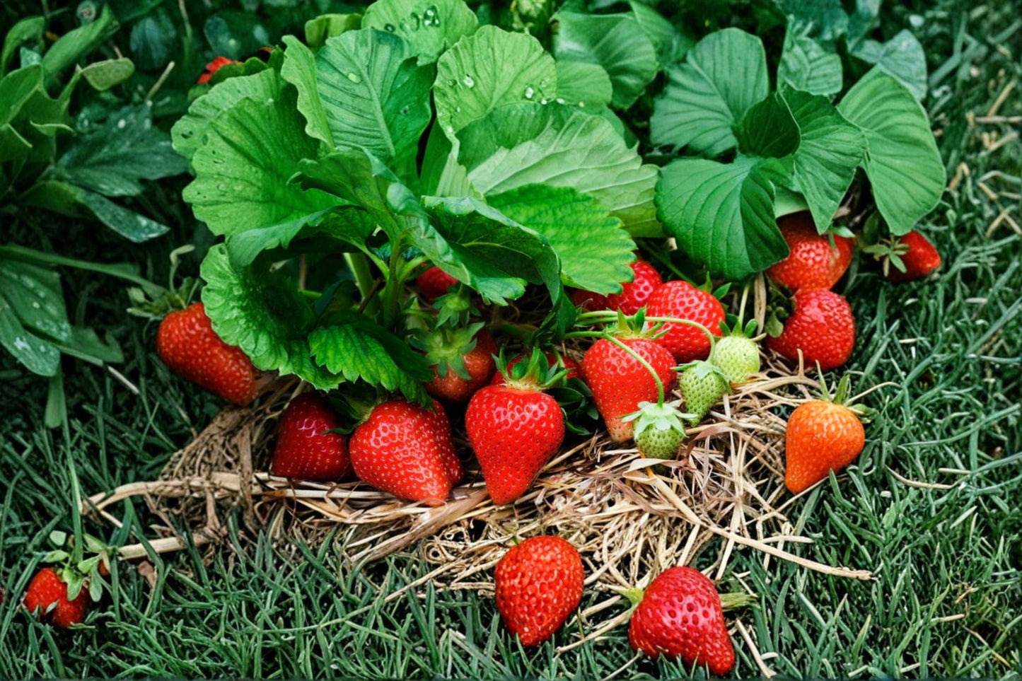 Hood Strawberry Plant | June Bearing | Sweet Heirloom Berry | Fragaria × ananassa | Bareroot or Potted Plant