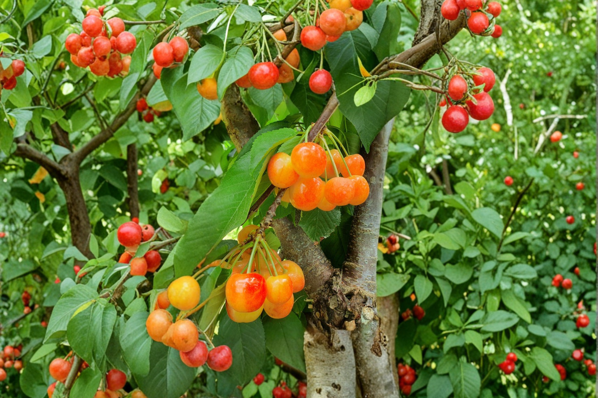 Harvest Gold Crabapple Tree Live Plant 4–6 Ft Fruiting Tree Yellow Crabapples for Garden Landscape Ornamental