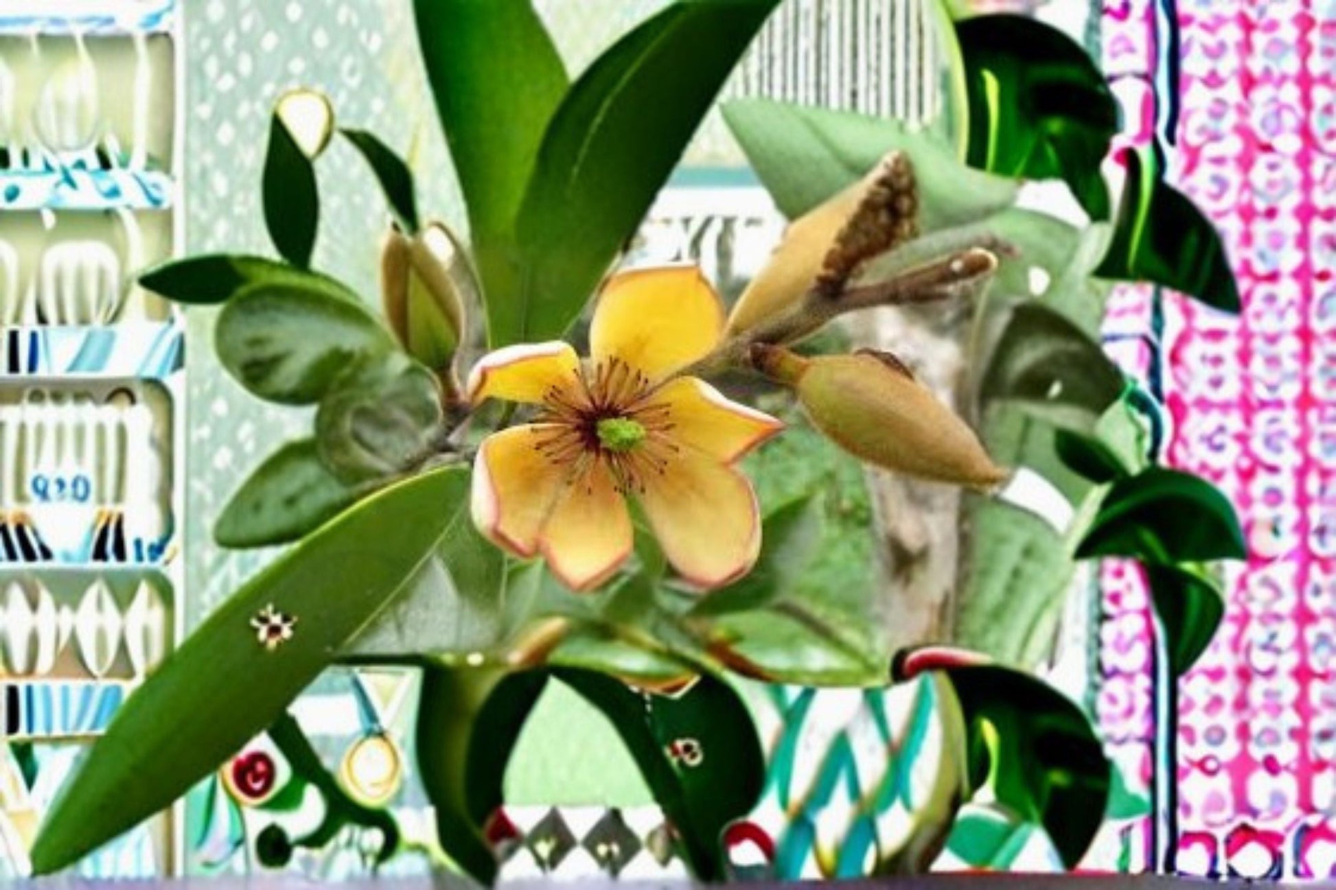 Banana Shrub Live Plant 3 Gallon Magnolia figo - Fragrant Evergreen with Creamy Yellow Blooms & Purple Edges