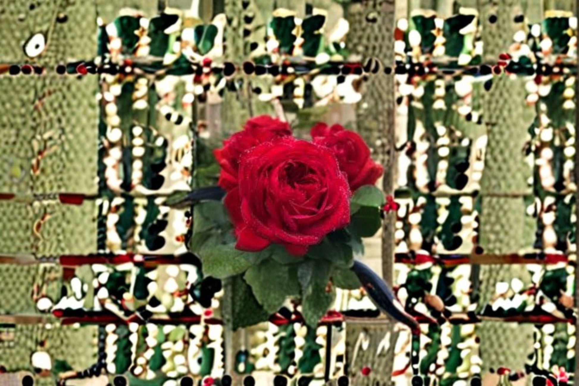 Francois Rabelais Rose Live Plant - Crimson Red Flowering Shrub - Rosa hybrid - Own Root Garden Rose - Disease Resistant