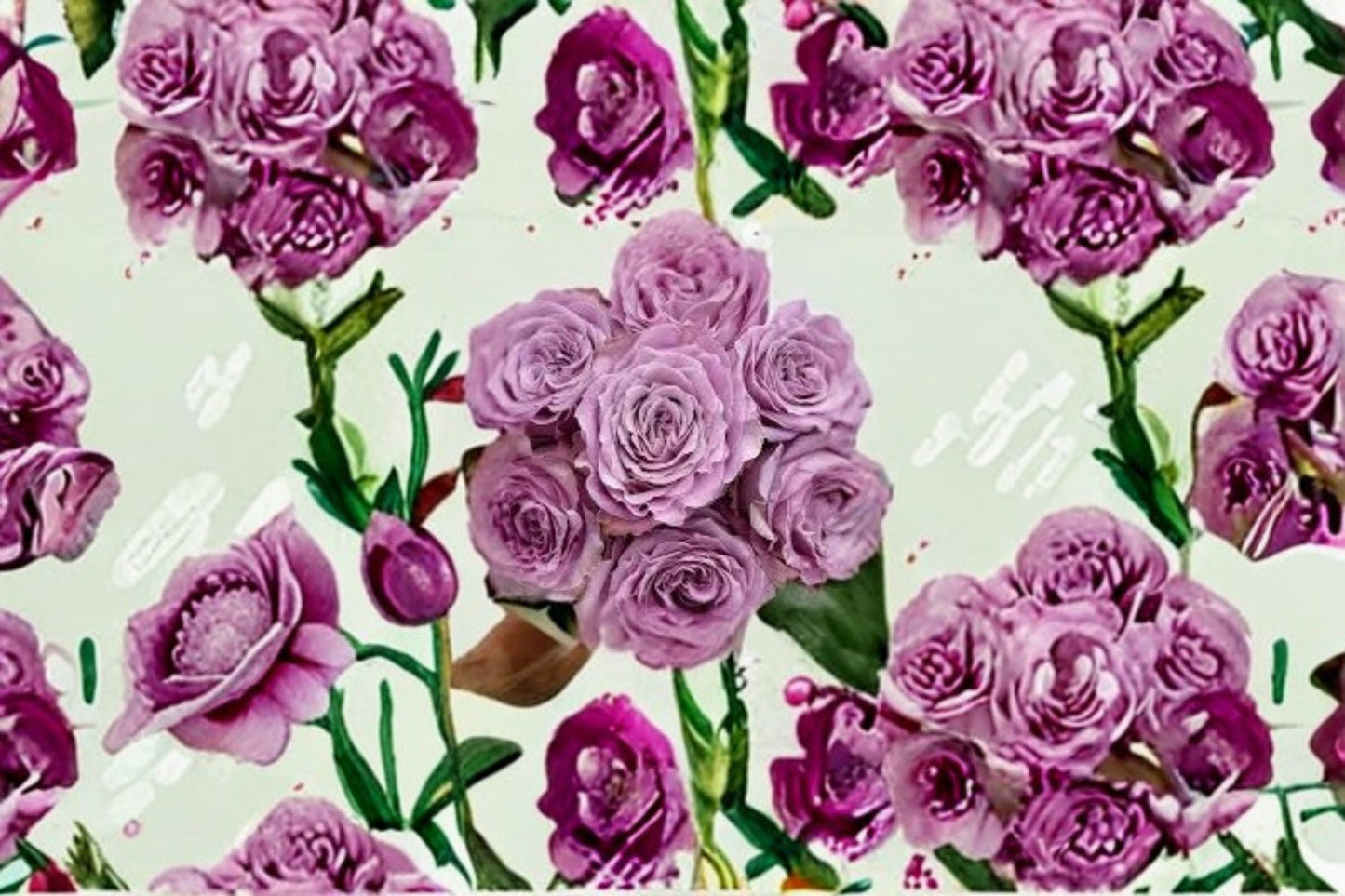 Princess Kaori Rose Live Plant - Lavender Blue Japanese Rose - Rosa hybrid - Ornamental Cabbage-Style Blooms