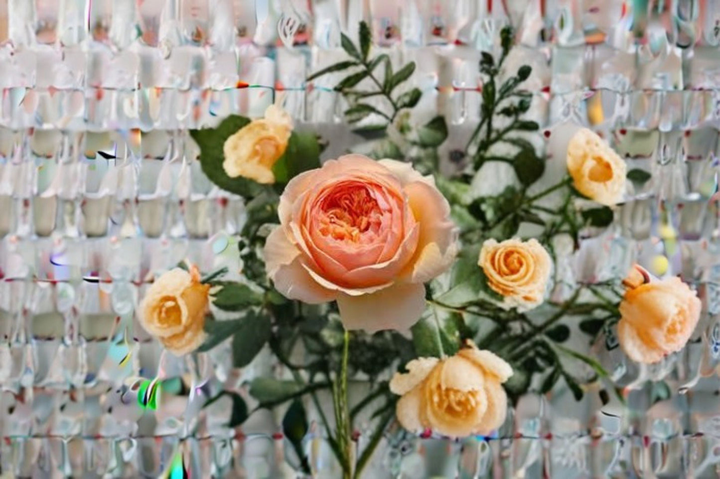 Fragrant Masora Rose Live Plant - Japanese Garden Rose - Rosa hybrid - Repeat Blooming, Heat Tolerant, Ornamental Shrub