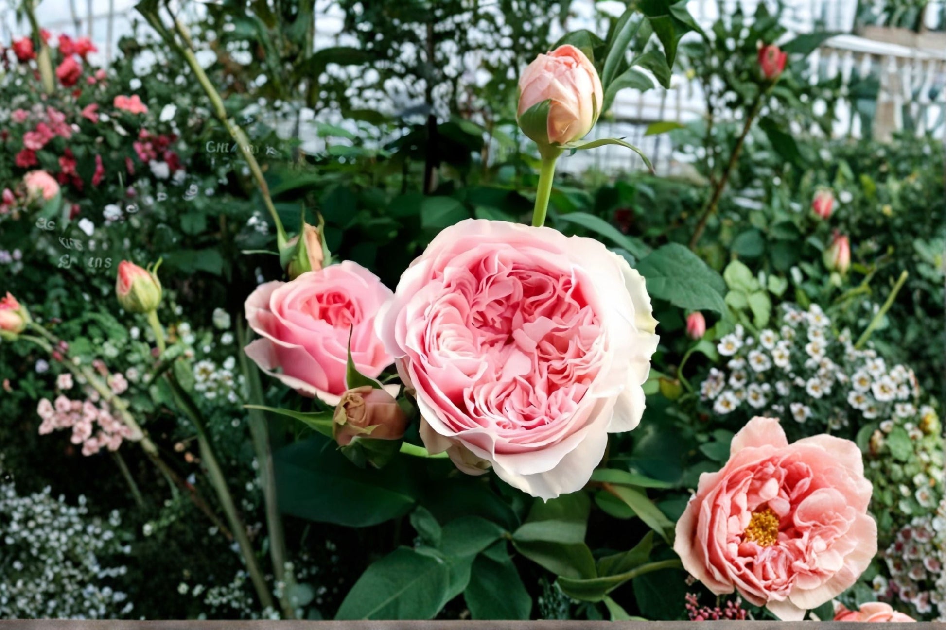Senlitsu Rose Live Plant - Japanese Garden Rose - Rosa hybrid - Ornamental Pink Flowering - Own Root for Garden & Patio