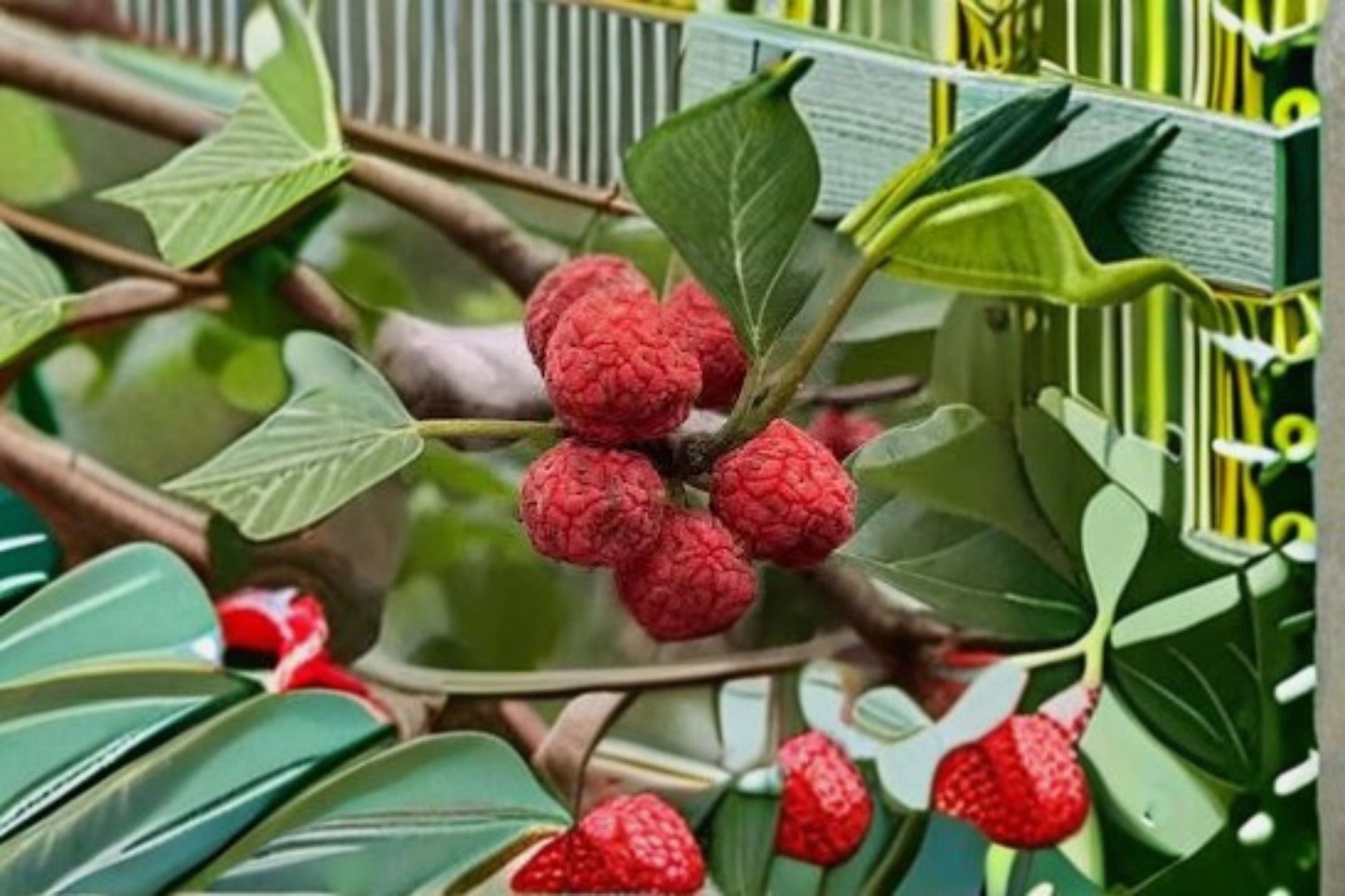 Seedless Che Scions 10-inch - Cudrania tricuspidata - Grafting Propagation - Edible Fruit Tree - Rare Mulberry Relative