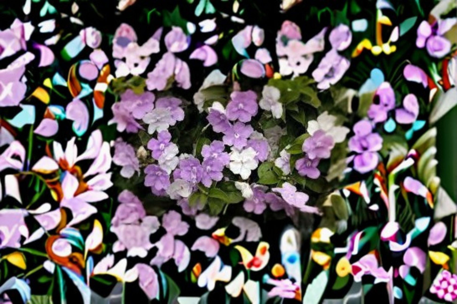 Live Flowering Shrub - Brunfelsia 'Yesterday Today and Tomorrow' - Purple, Lavender, White Blooms - Brunfelsia pauciflora