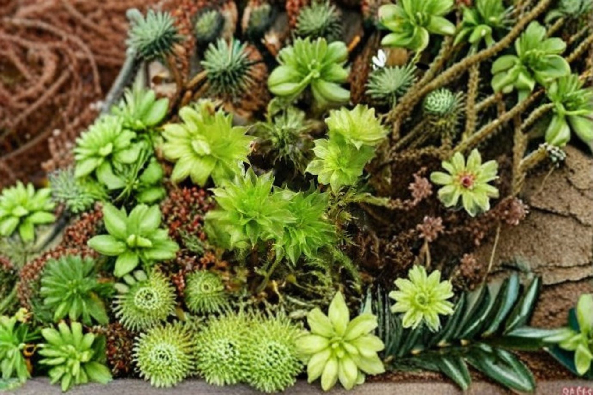 Live Moss Plant - Rose Moss - Rhodobryum ontariense - Ideal for Terrariums and Vivariums - Moisture-Loving Green Decor