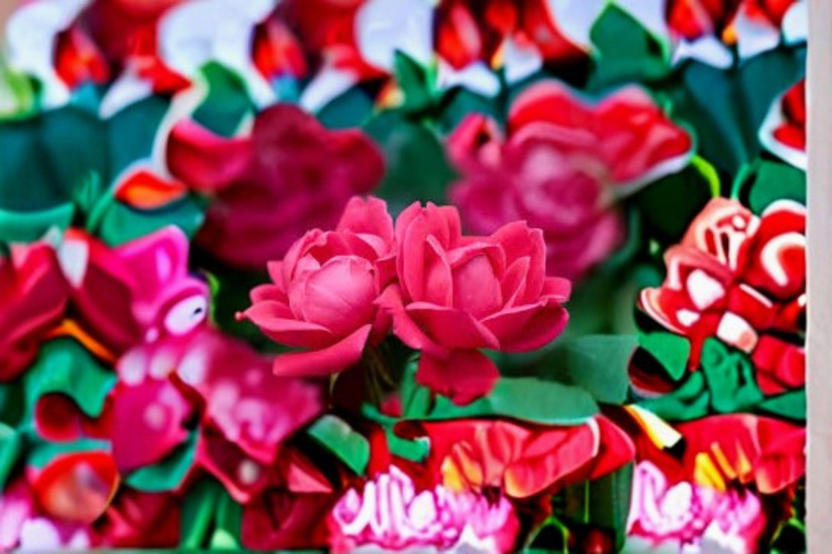 Knock Out Red Rose Cuttings 3 Pack - Rosa ‘Knock Out’ - Unrooted Shrub Rose for Propagation and Gardening