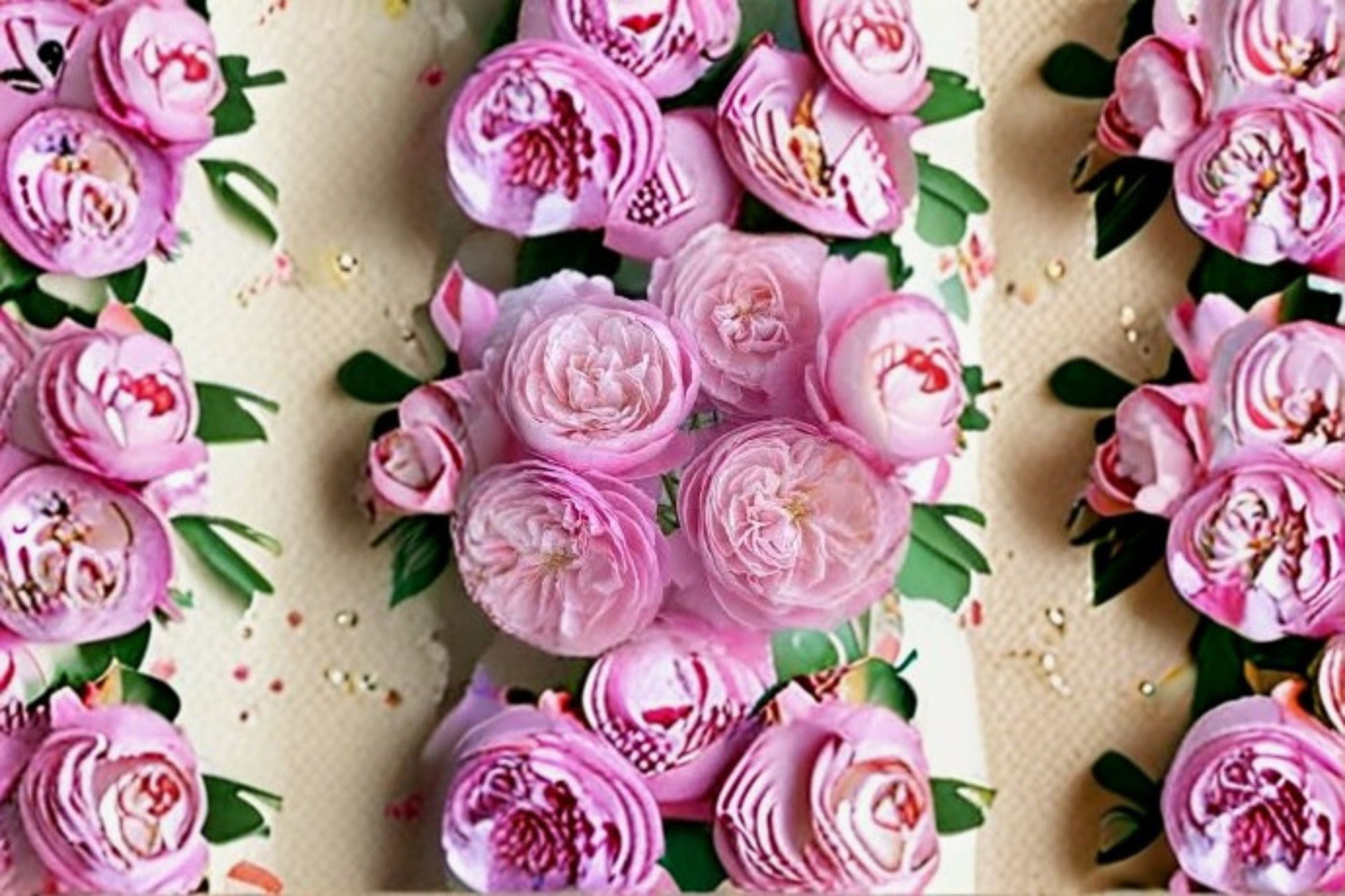 Plume Japanese Rose Live Plant - Pale Pink Cup-Shaped Flower - Rosa hybrid - Ornamental Shrub Rose for Garden