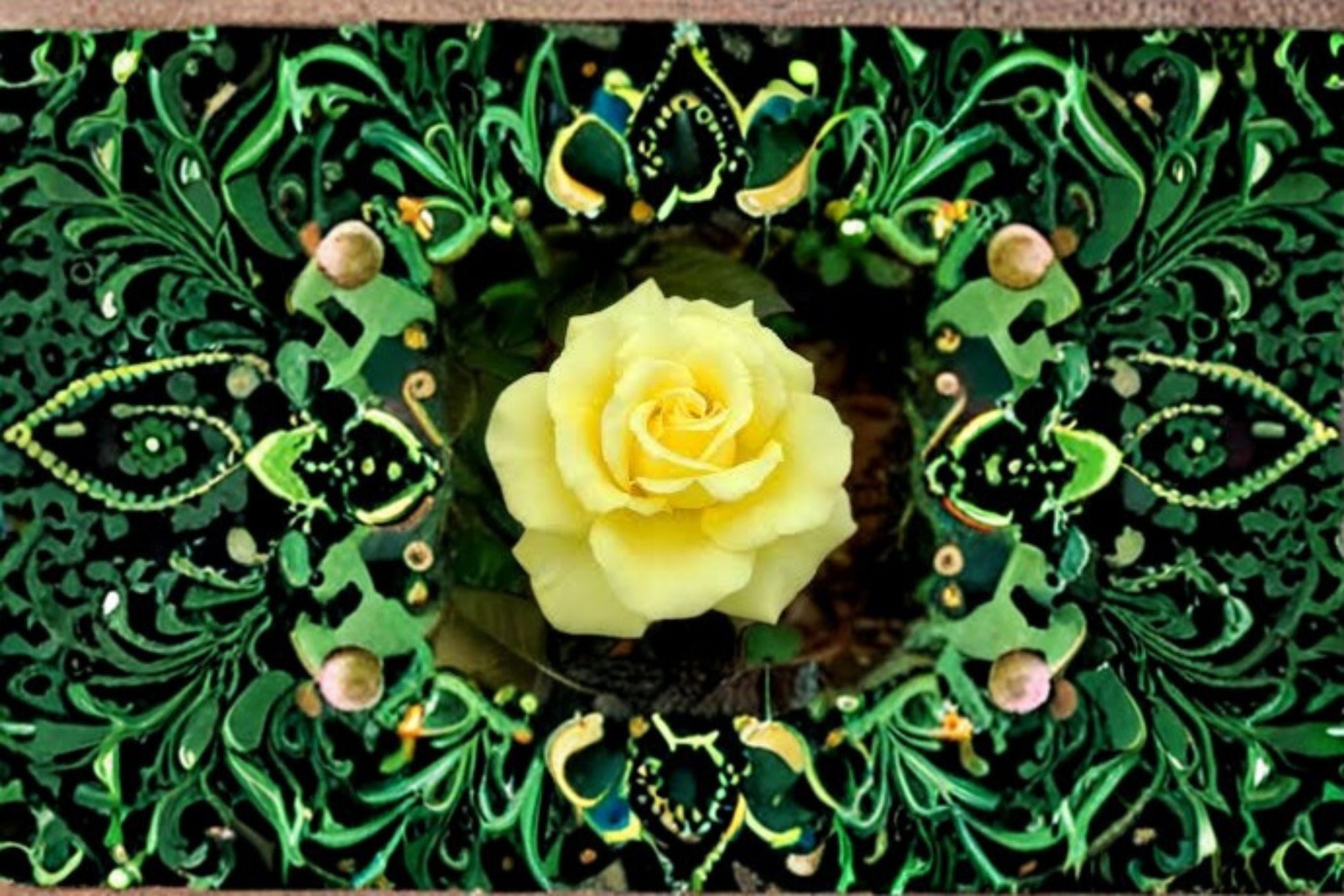 Yellow Texas Rose Cuttings - 3 Unrooted Cuttings - Rosa - Flowering Shrub for Propagation and Garden Landscape