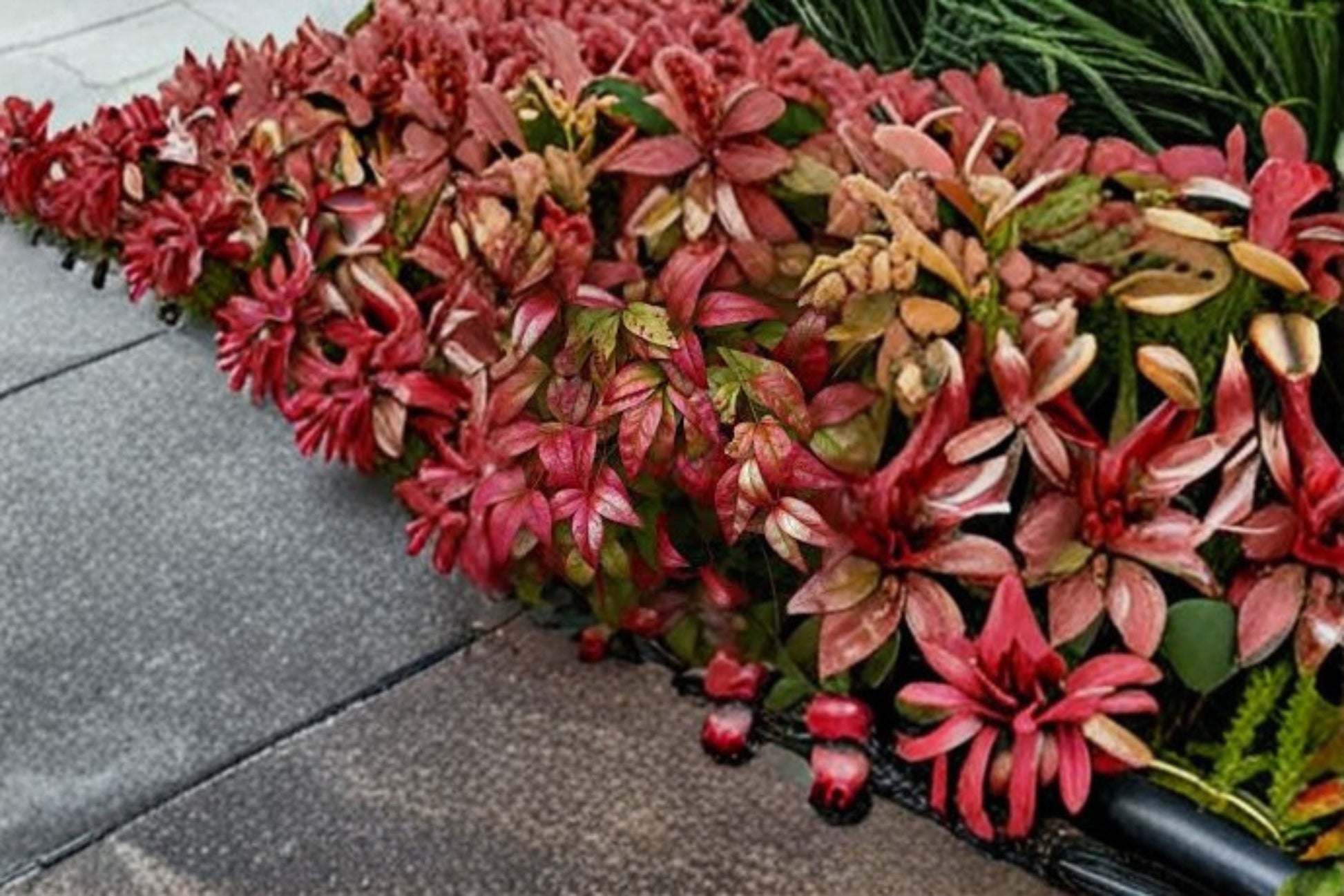 Fire Power Heavenly Bamboo Plant - 1 Live Plant - Nandina domestica ‘Firepower’ - Compact Evergreen Shrub with Red Foliage