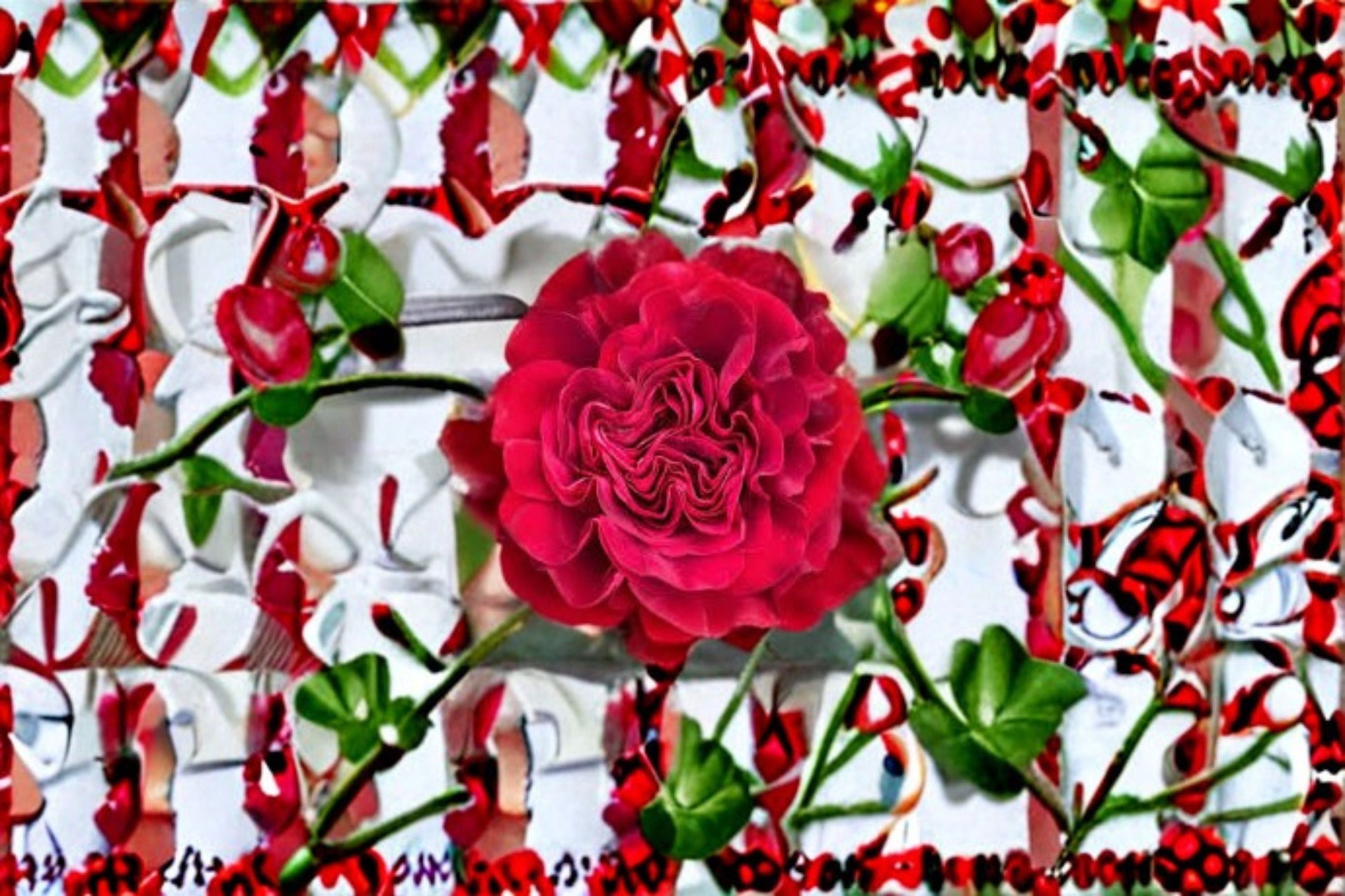 Deep Red Velvet Garden Rose Live Plant - Rosa hybrid - Ornamental Shrub with Large Layered Blooms for Gardens & Arrangements
