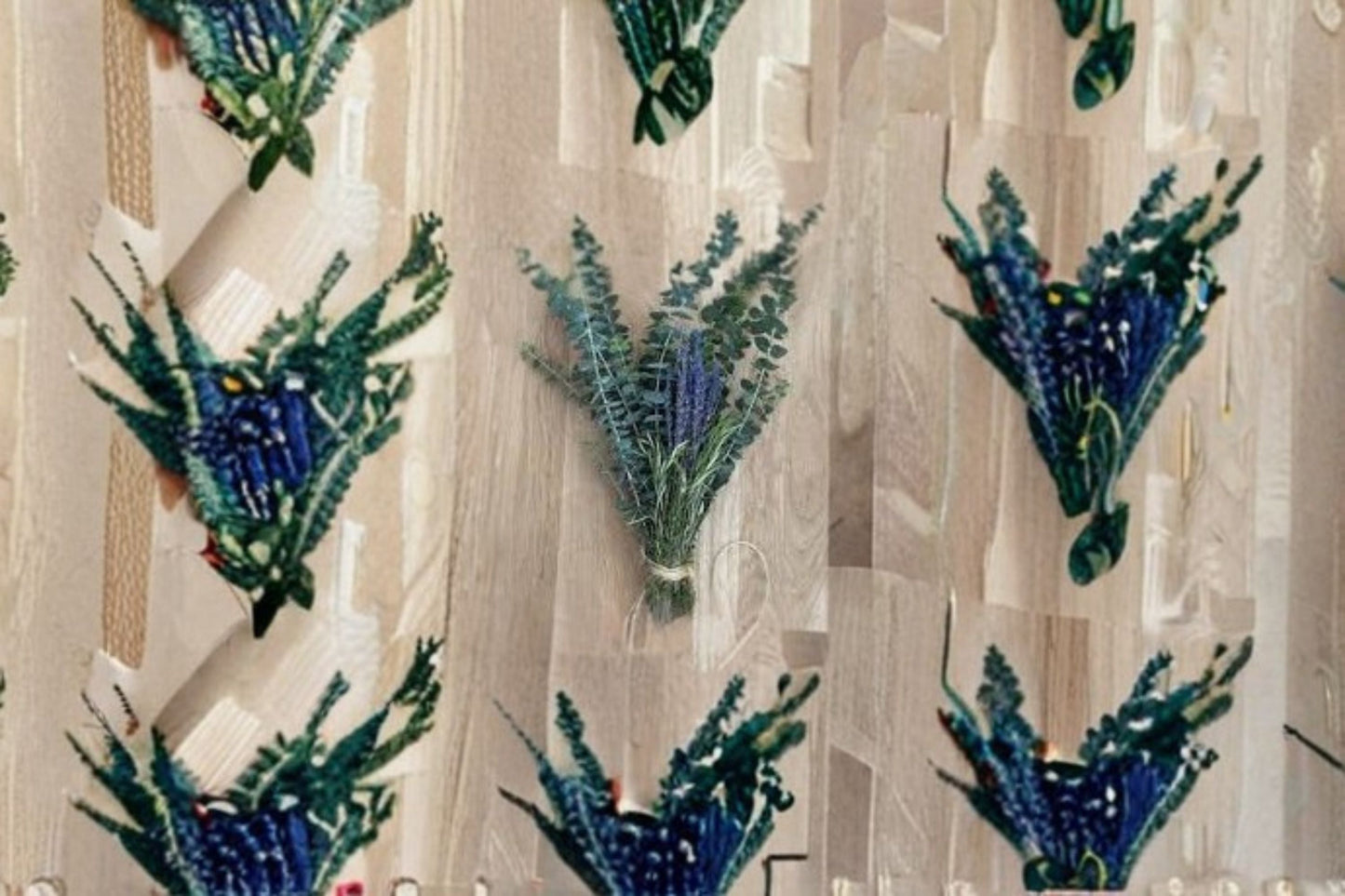Fresh Eucalyptus Bundle 4 Stems - Silver Dollar Eucalyptus - Eucalyptus cinerea - Aromatic Greenery for Home Décor