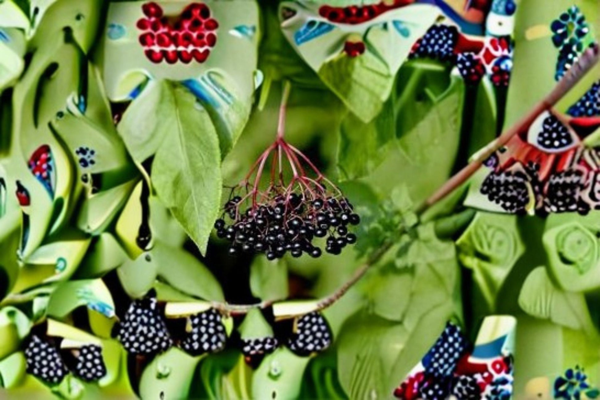 Black Elderberry Cuttings 4 Unrooted - Sambucus nigra - Deciduous Fruit Shrub for Propagation, Edible Black Berries