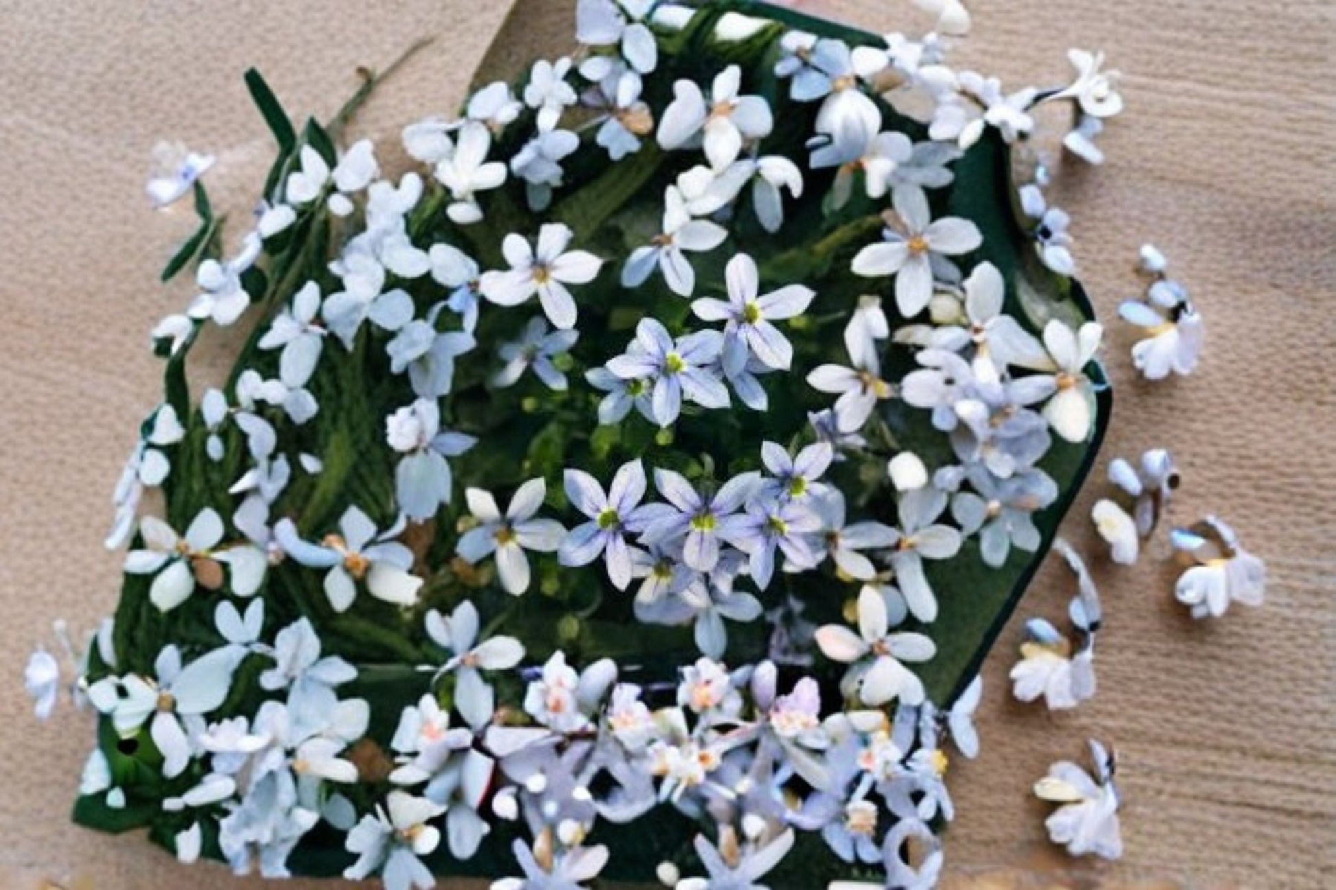 Blue Star Creeper Plant – 1 Live Plant, Isotoma fluviatilis, Evergreen Groundcover with Blue Flowers, Perennial for Borders and Pathways