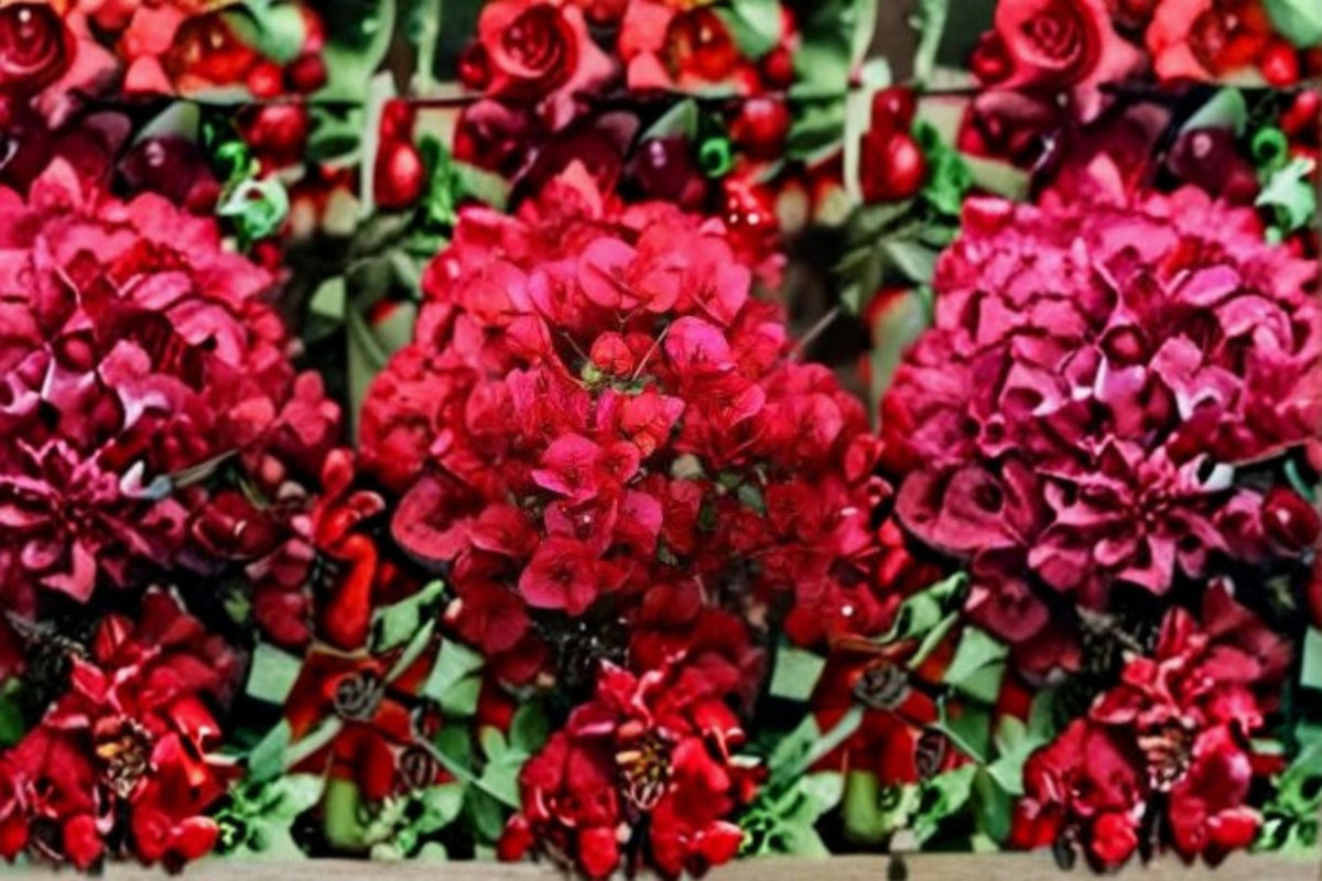 Crimson Bougainvillea Cutting 6" - Bougainvillea spectabilis - Tropical Climbing Flowering Vine for Propagation