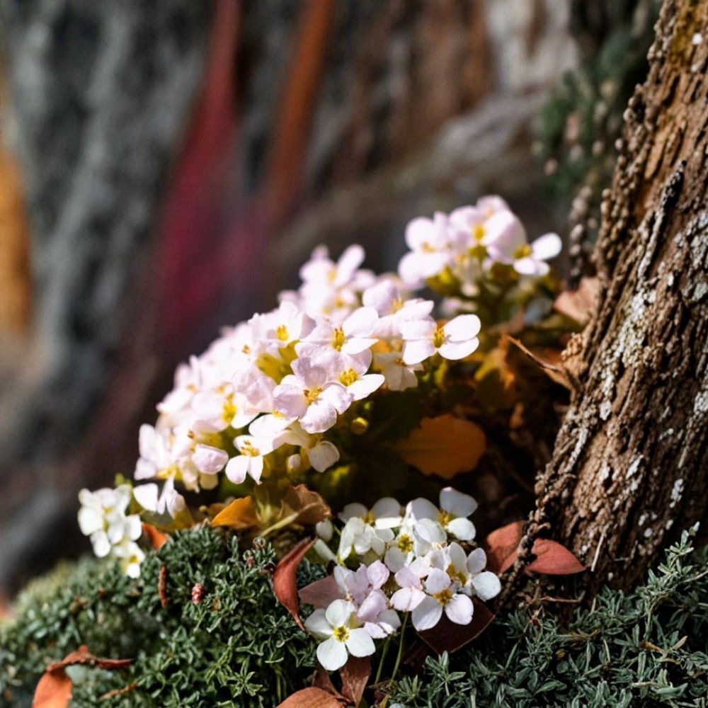 Rock Jasmine Alpine Seeds | 50 Seeds | Androsace alpina | Cold Hardy Ground Cover Flower | Ideal for Rock Gardens