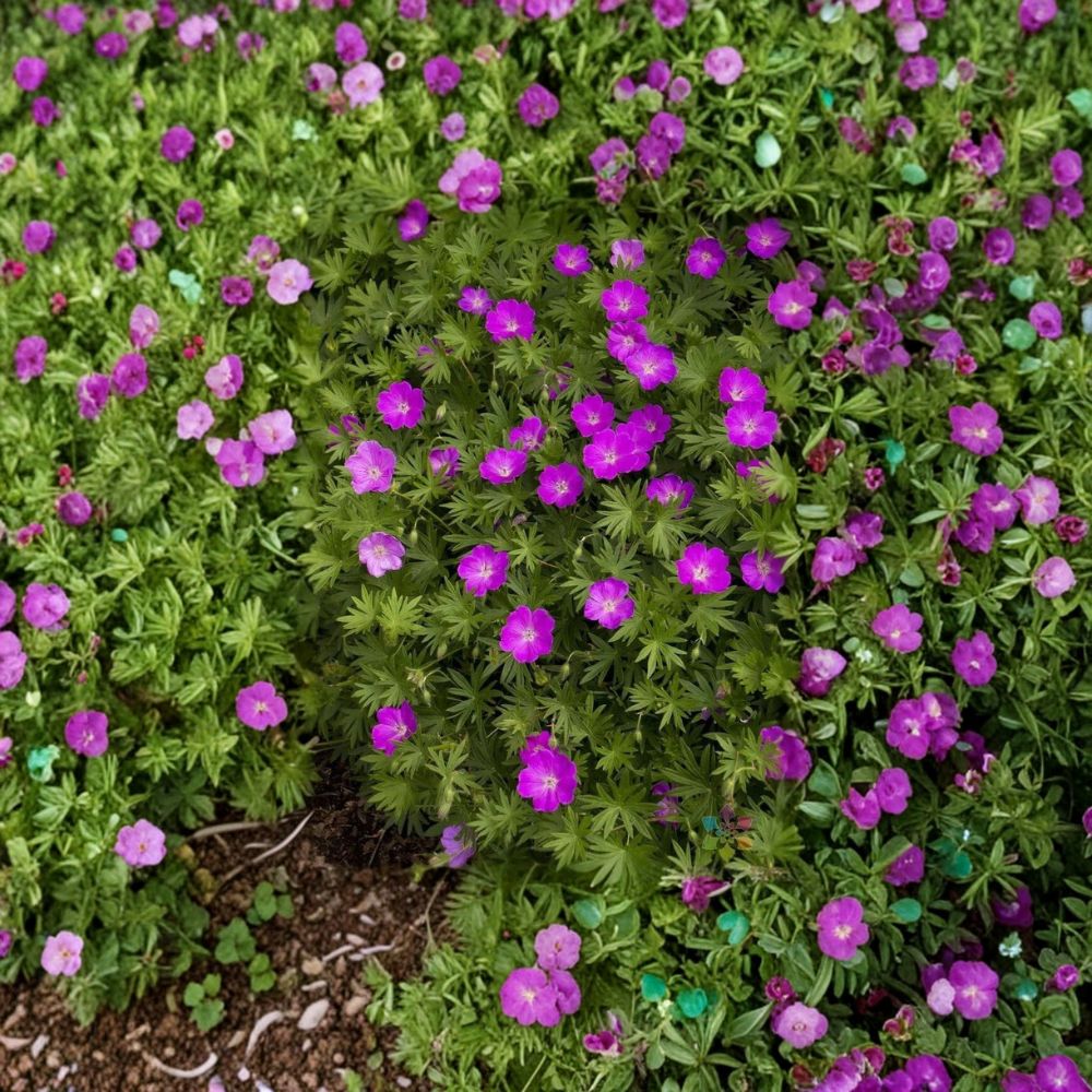 Max Frei Geranium Seeds | 25+ Seeds | Bloody Cranesbill | Geranium sanguineum ‘Max Frei’ | Hardy Red Perennial Ground Cover