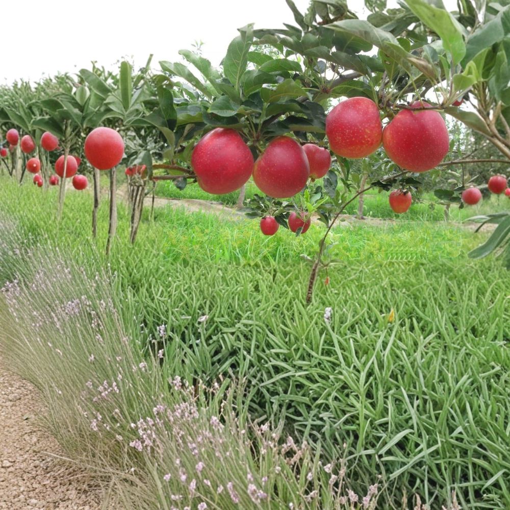 Red Gala Apple Tree - Live Bare Root - Sweet Crisp Variety - Malus domestica 'Gala' - M7 Rootstock