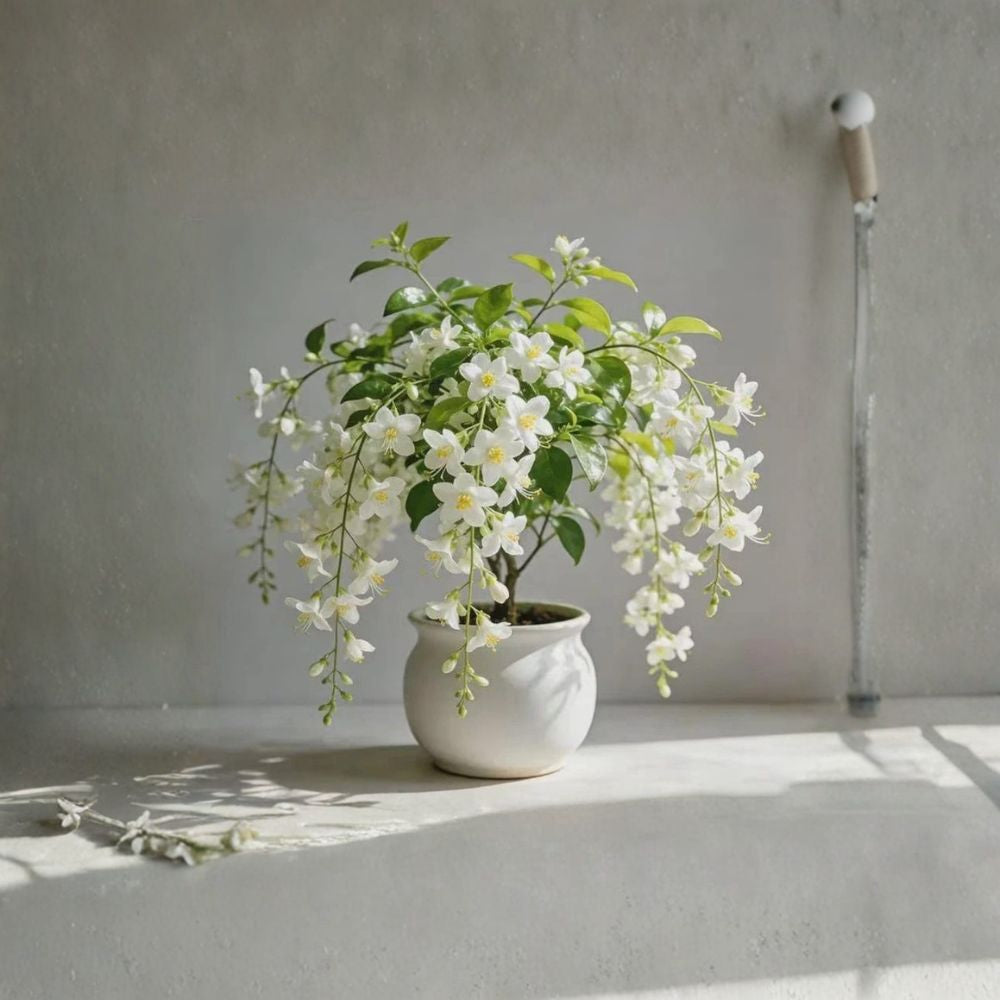 Weeping Jasmine Seeds - 100+ Climbing Vine Seeds - Fragrant Flowering Plant - Jasminum spp. - Garden & Balcony Friendly