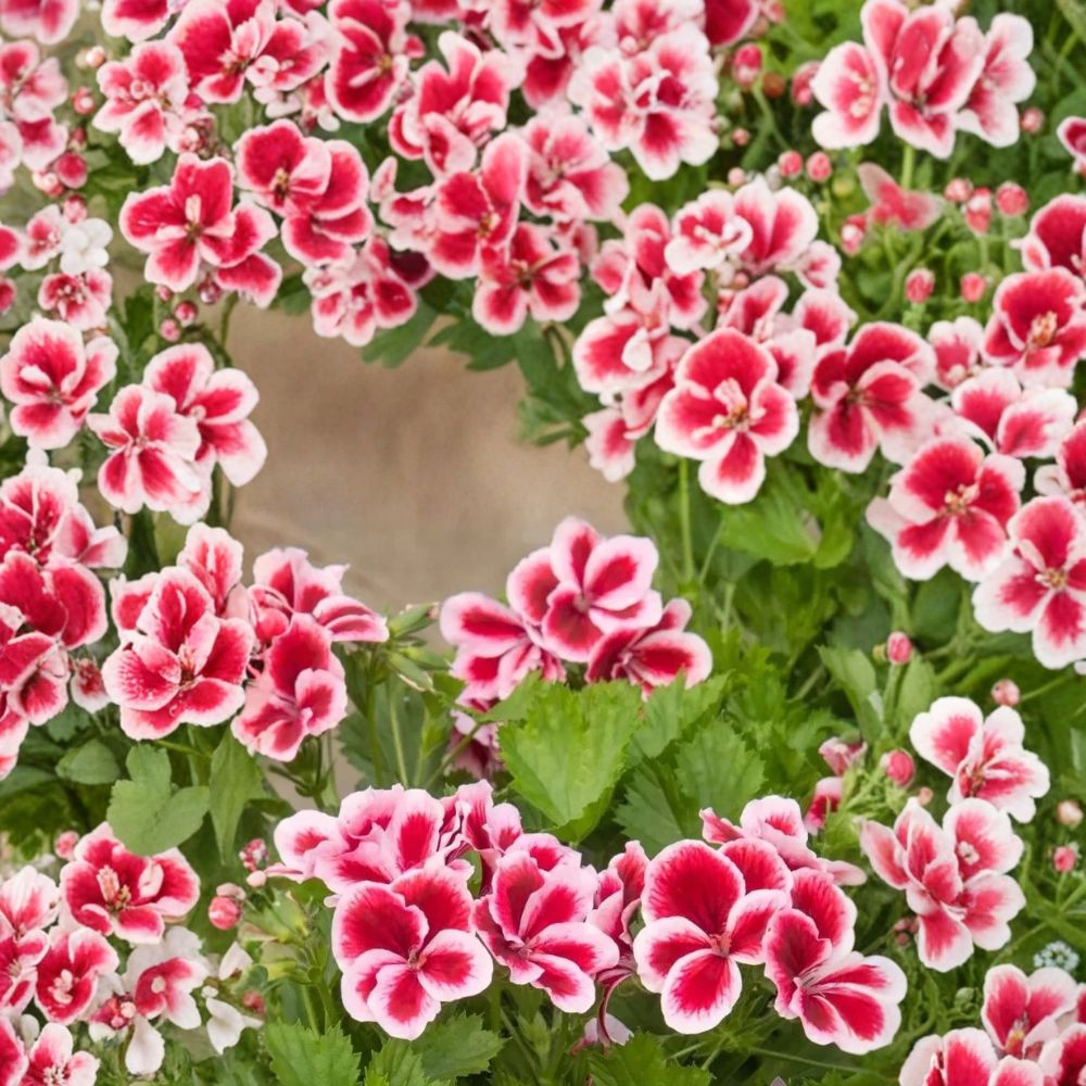 Martha Washington Geranium Seeds - 25+ Regal Pelargonium Flower Seeds for Easy Patio & Container Gardening