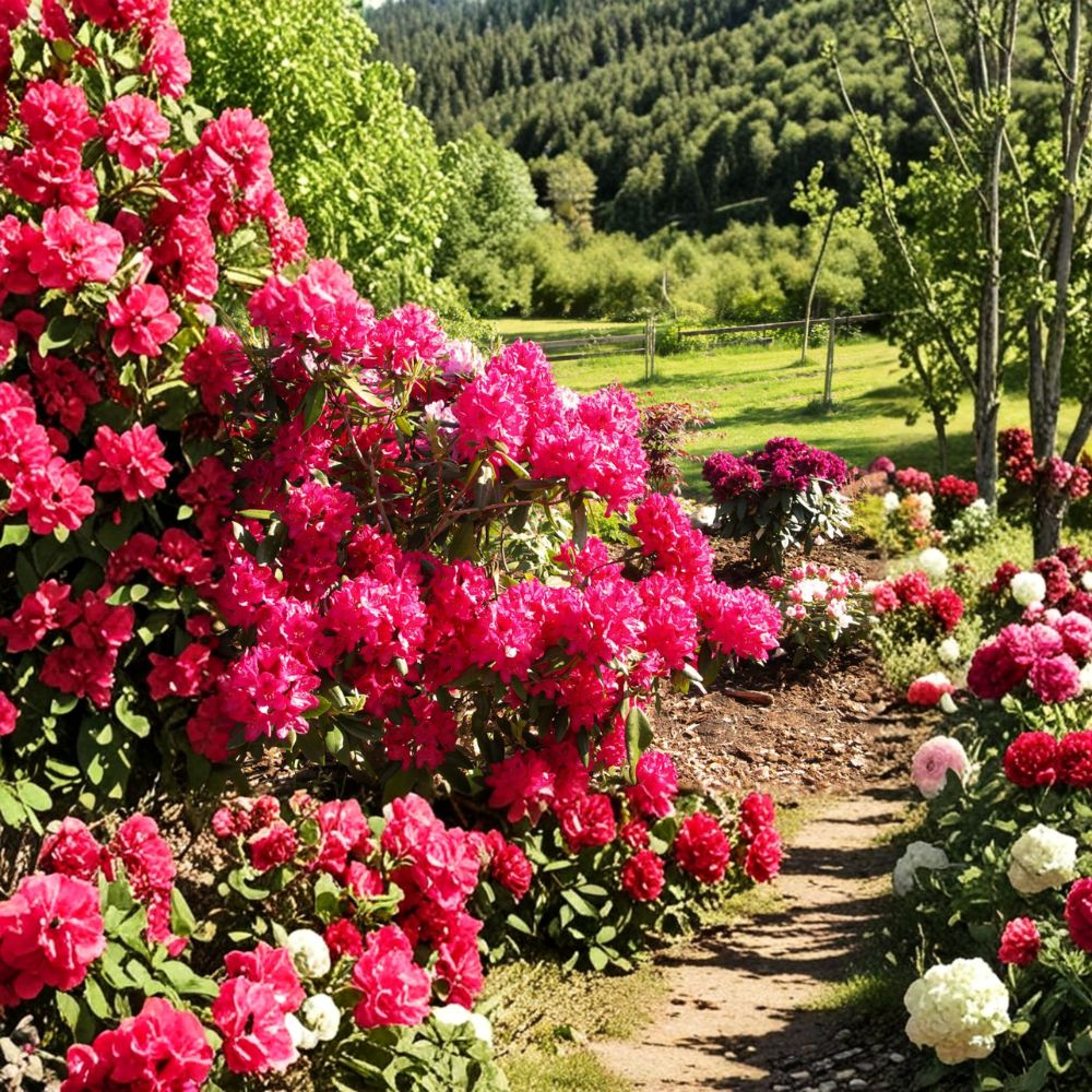 Rhododendron ‘Nova Zembla’ Live Evergreen Shrub | Red Blooming Landscape Plant | Cold Hardy | Container Grown #6