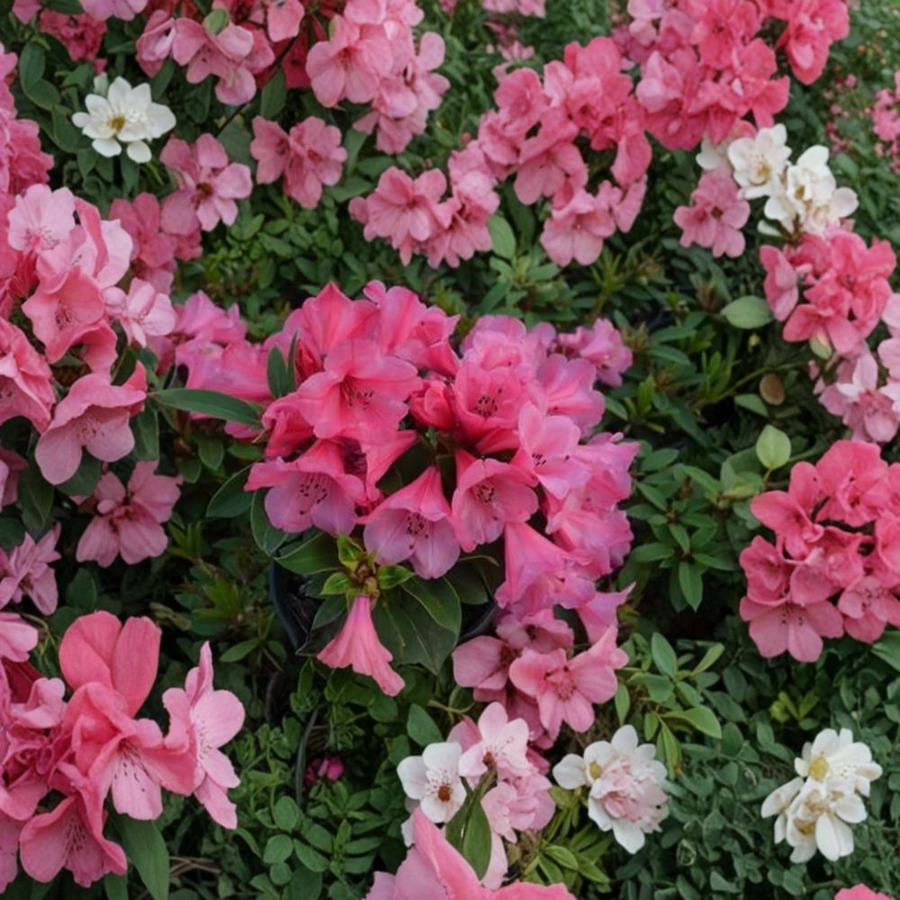 Rhododendron ‘Kimbeth’ Live Shrub | Dwarf Evergreen with Pink Bell Blooms | Cold Hardy | #1 Container Grown | Rhododendron ‘Kimbeth’