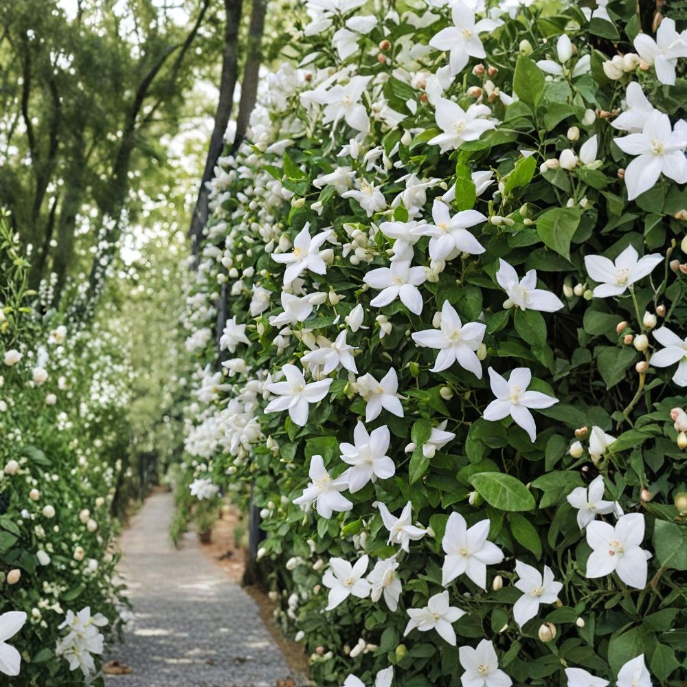 Rare Jasmine Seeds | 5g Arabian Jasmine | Fragrant Flowering Plant | Jasminum sambac | Easy to Grow, Summer Blooming