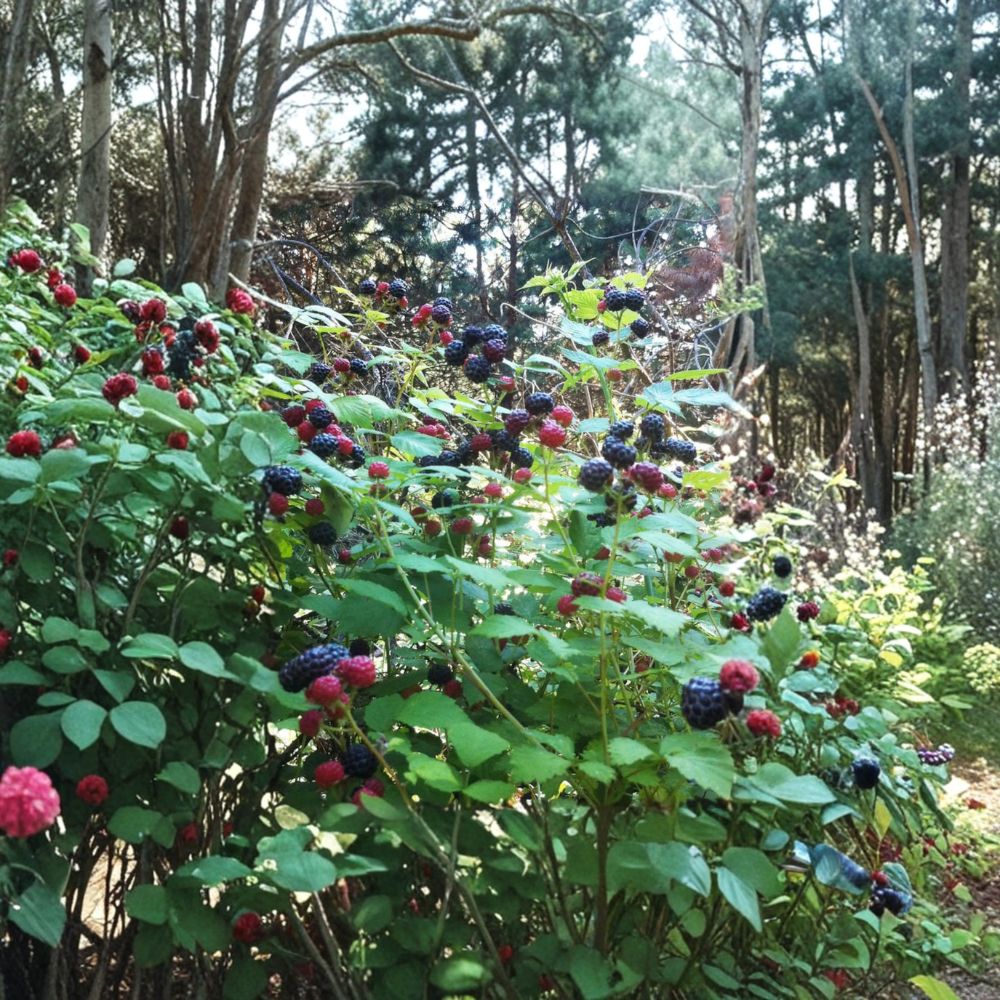 Ohio Treasure Black Raspberry Plant - Everbearing Sweet Variety - Rubus occidentalis - Live Rooted Starter Plant - Zones 3-8
