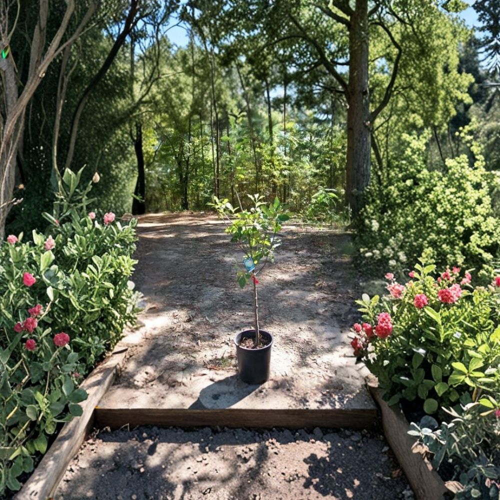 Anna Apple Tree - 4-6 Ft Live Fruit Tree | Sweet-Tart Variety | Malus domestica 'Anna' | Early Producing, Pollinator Required