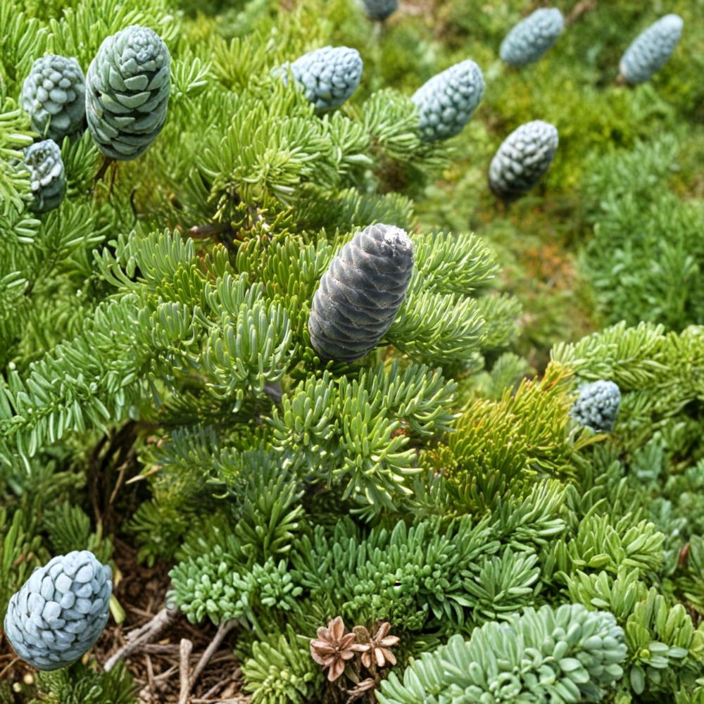 Subalpine Fir Live Evergreen Tree - 10 Inch Potted Plant - Abies lasiocarpa - Native Mountain Fir for Landscape