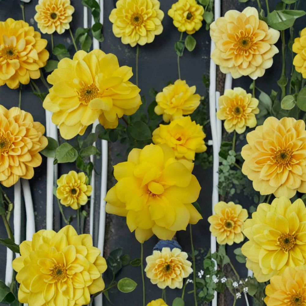 Gold Glow Hybrid Tea Rose Plant - 3 Gallon - Fragrant Yellow Blooms - Rosa hybrid 'Gold Glow' - Easy to Grow Garden Rose