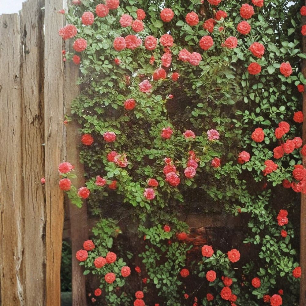 Climbing America Rose Plant | 2 Gallon Salmon Pink | Fragrant Climbing Rose | Rosa hybrid 'America' | Trellis Friendly