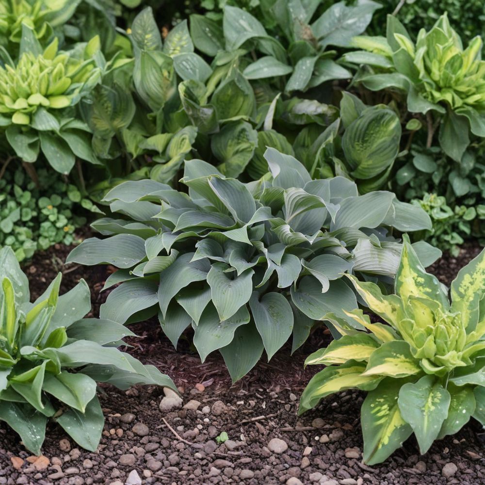 Hosta Starter Plant | Bare Root | Frosty Blue 'Halcyon' | Slug Resistant Perennial | Shade Garden Favorite | Hosta 'Halcyon'