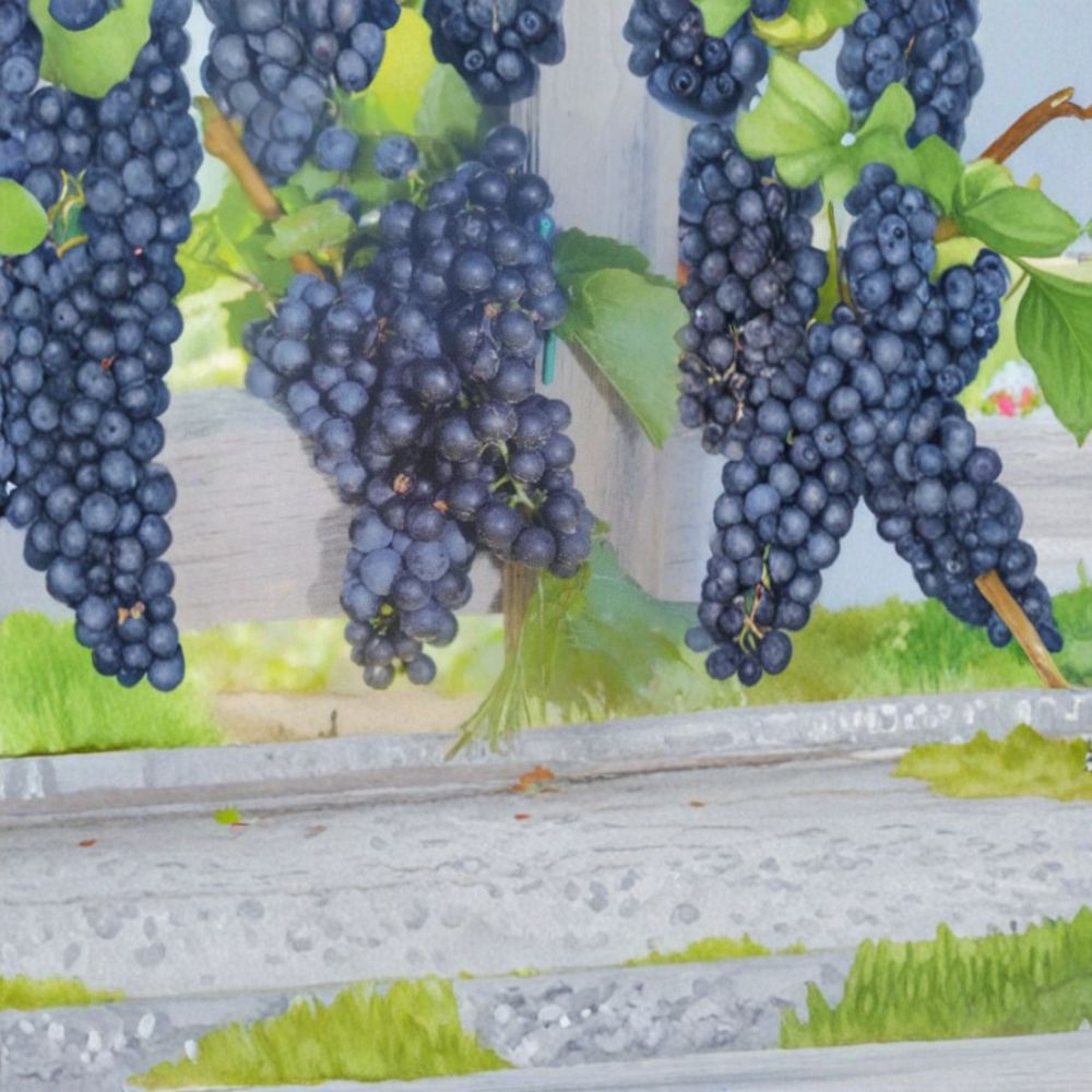 Mars Seedless Grape Vine | 3 Gallon Live Plant | Sweet Seedless Grapes | Vitis labrusca 'Mars' | Hardy Fruit Vine