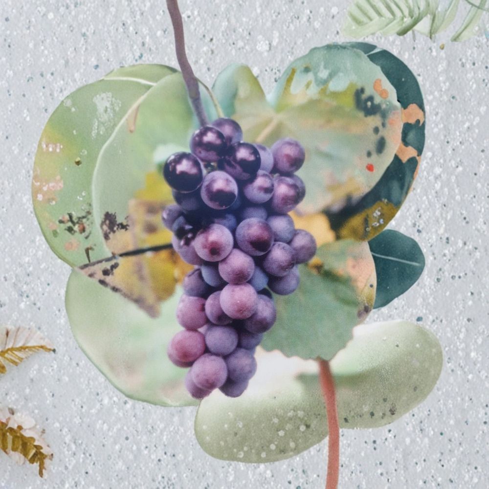 Champanel Grape Vine | 2 Gallon Live Plant | Sweet Red & Black Grapes | Vitis spp. | Easy to Grow for Vineyard & Garden