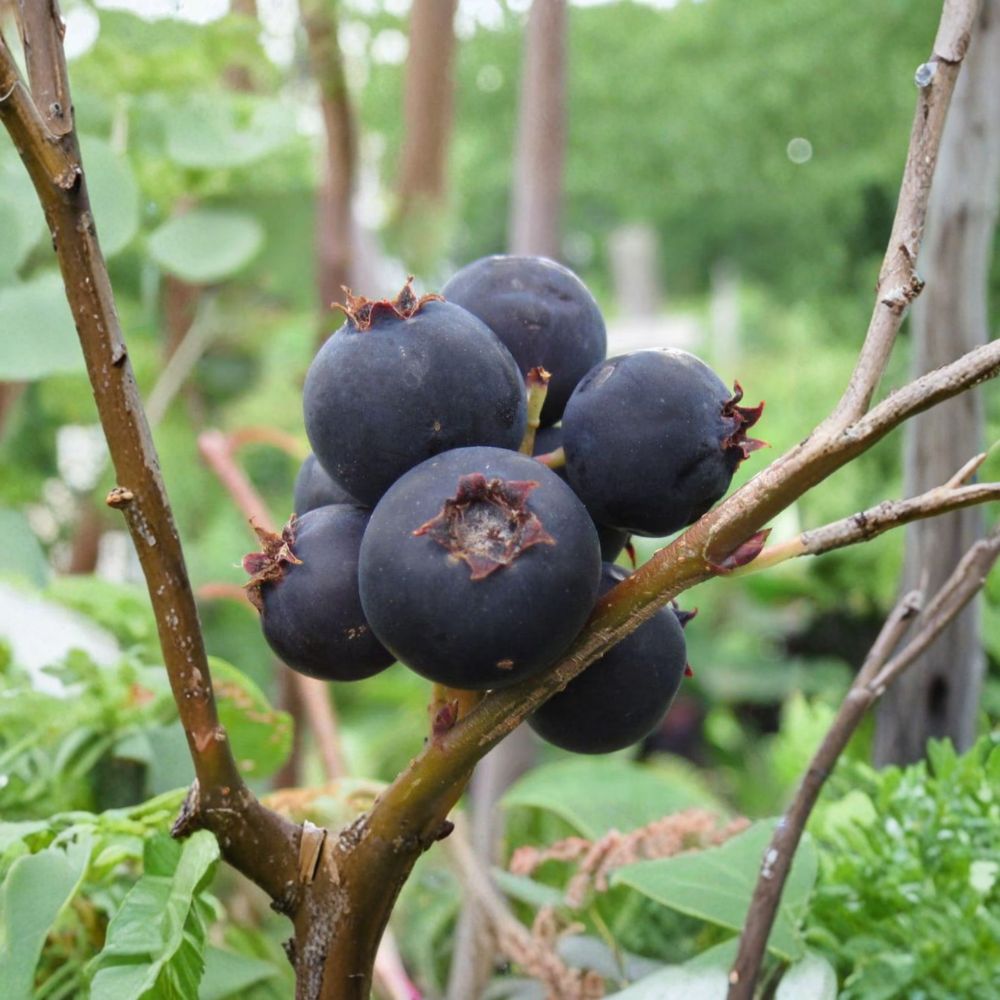 Jennybelle Serviceberry Live Plant | Edible Berry Shrub Tree | Amelanchier obovalis | Self-Pollinating | Zones 5–8