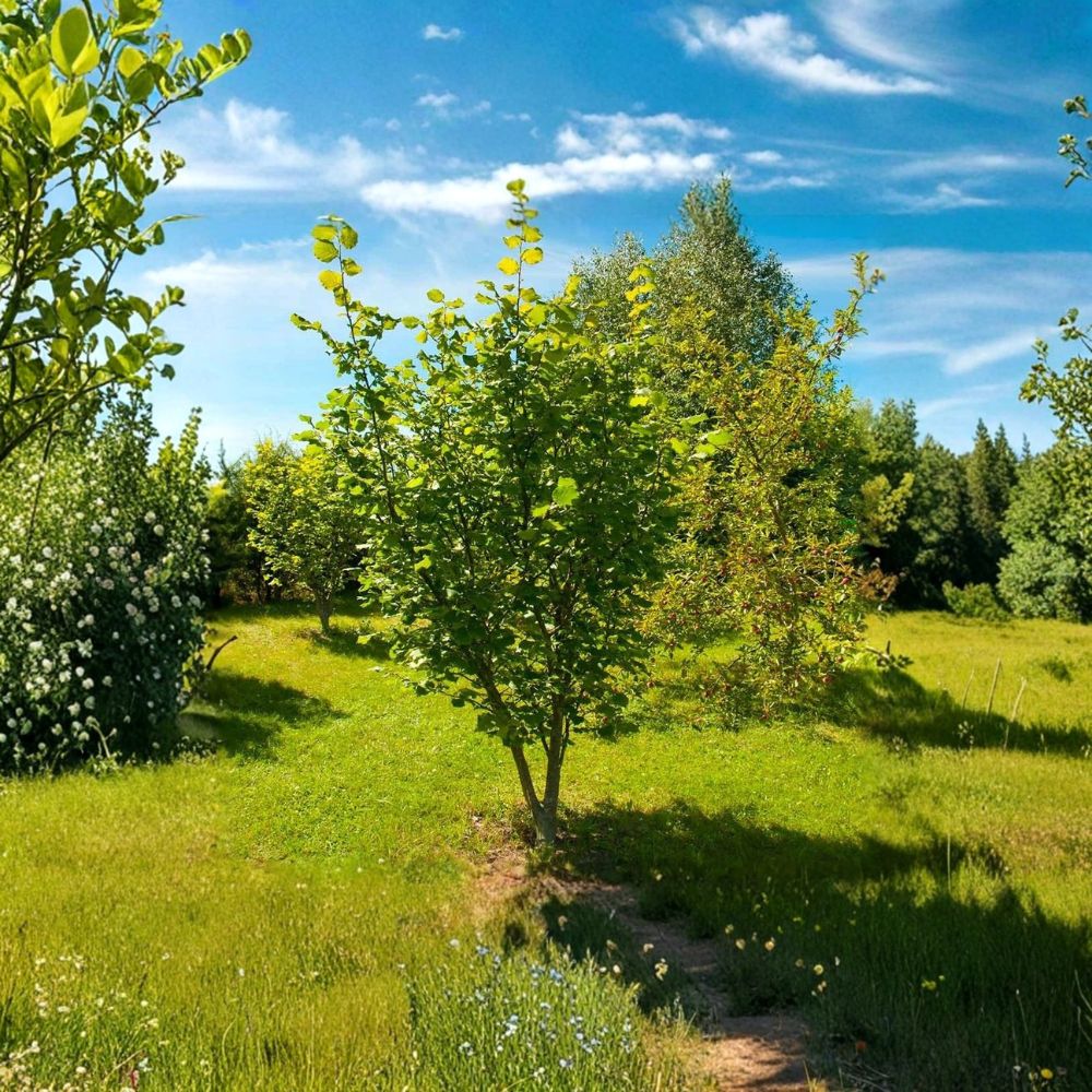 American Hazelnut Trees - 3 Pack Bare Root Edible Nut Shrubs - Corylus americana - Wildlife Friendly
