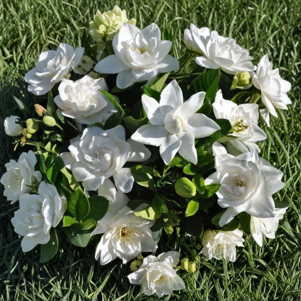 Summer Snow Gardenia Starter Plant | Evergreen Shrub | Fragrant White Blooms | Gardenia jasminoides ‘Summer Snow’