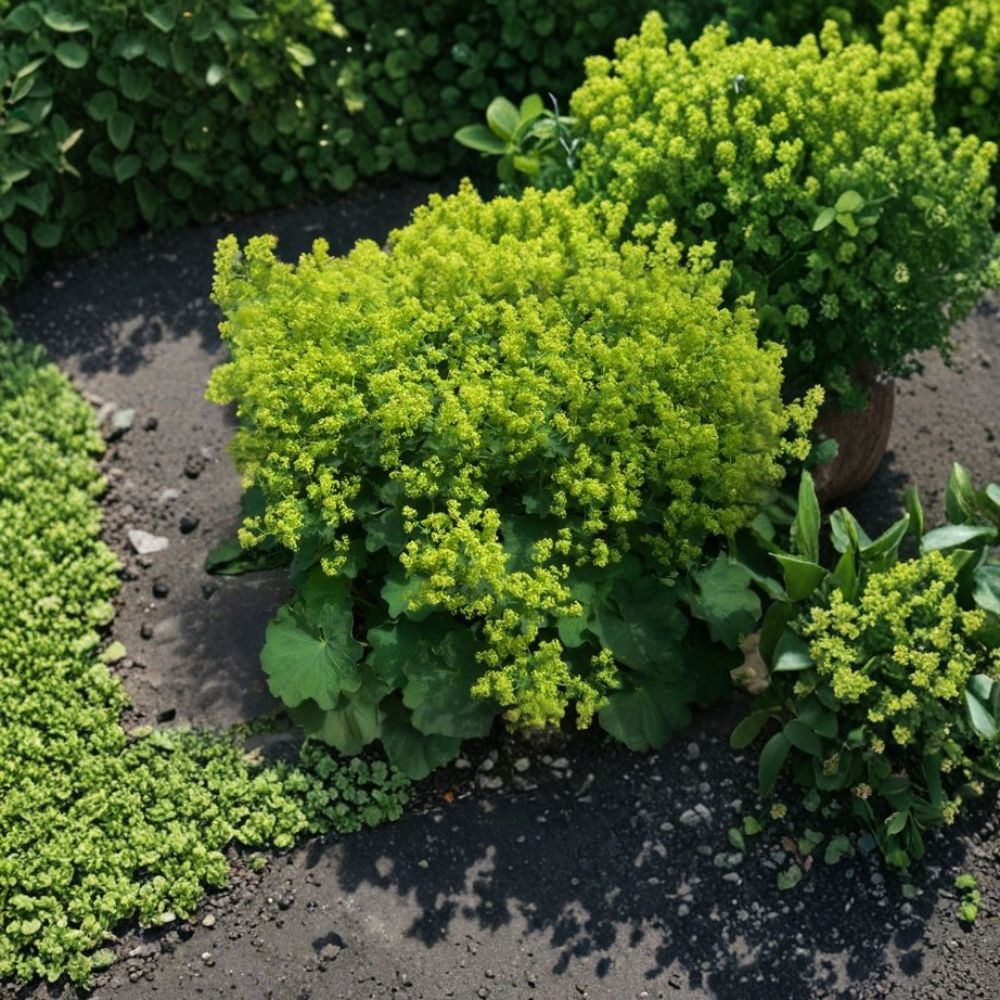 Lady's Mantle Seeds - 100 Select Robustica - Alchemilla mollis - Hardy Perennial Pollinator Flower - Chartreuse-Lime Blooms