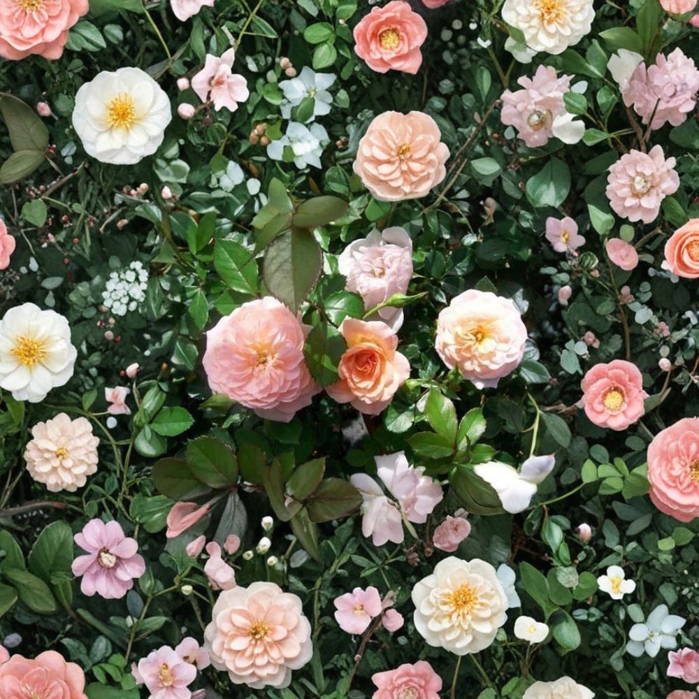 Apricot Drift Rose Plant | 3 Gallon Shrub | Disease Resistant Groundcover | Rosa 'Apricot Drift' | Low Maintenance Blooms