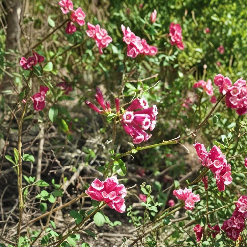 Red Cestrum Seeds | 10 Seeds | Bastard Jasmine | Cestrum elegans | Fragrant Red Flower Shrub for Tropical Gardens